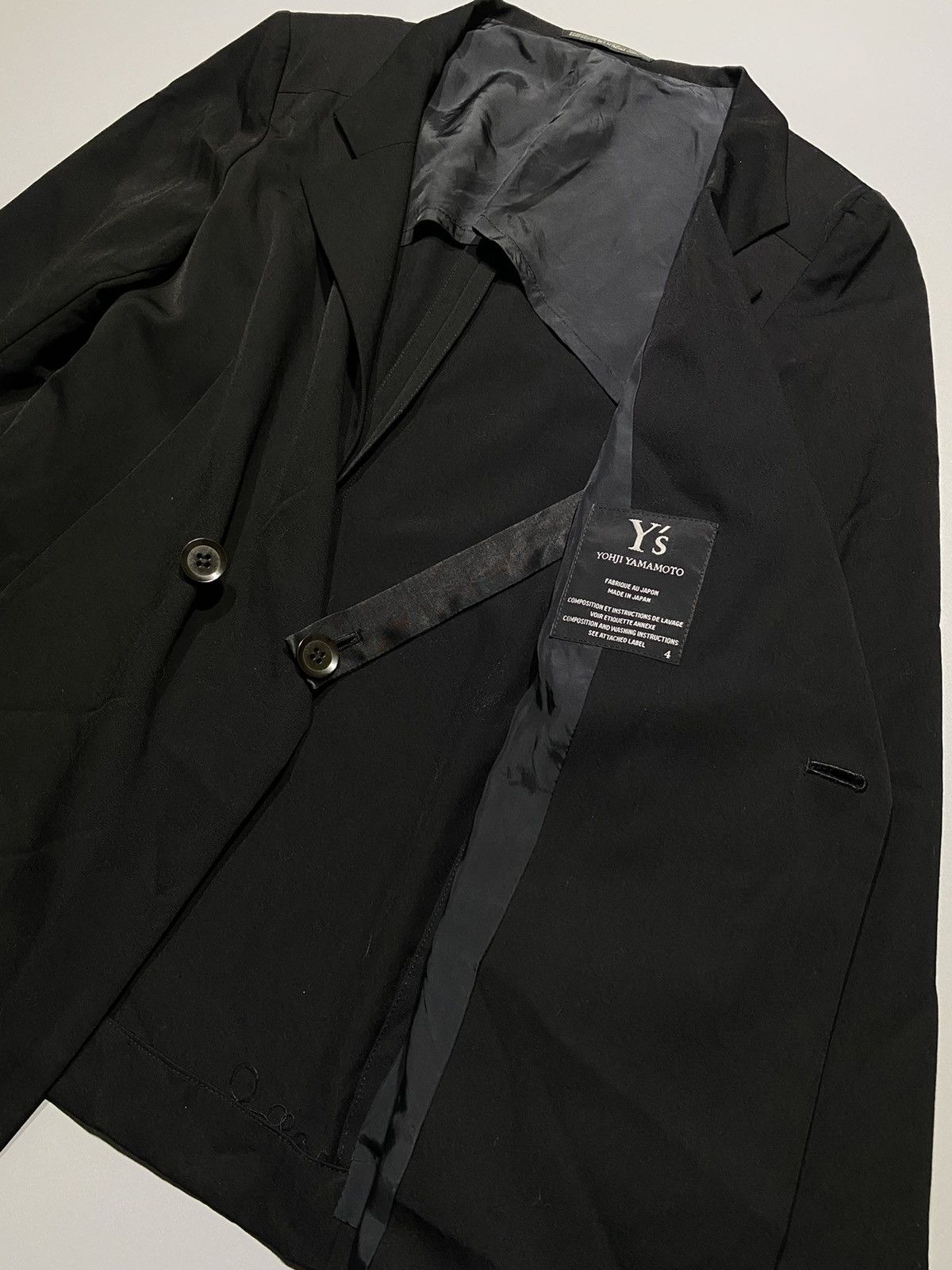 Yohji Yamamoto Y’s FW04 Double Breasted Jacket Size S / US 4 / IT 40 - 4 Thumbnail