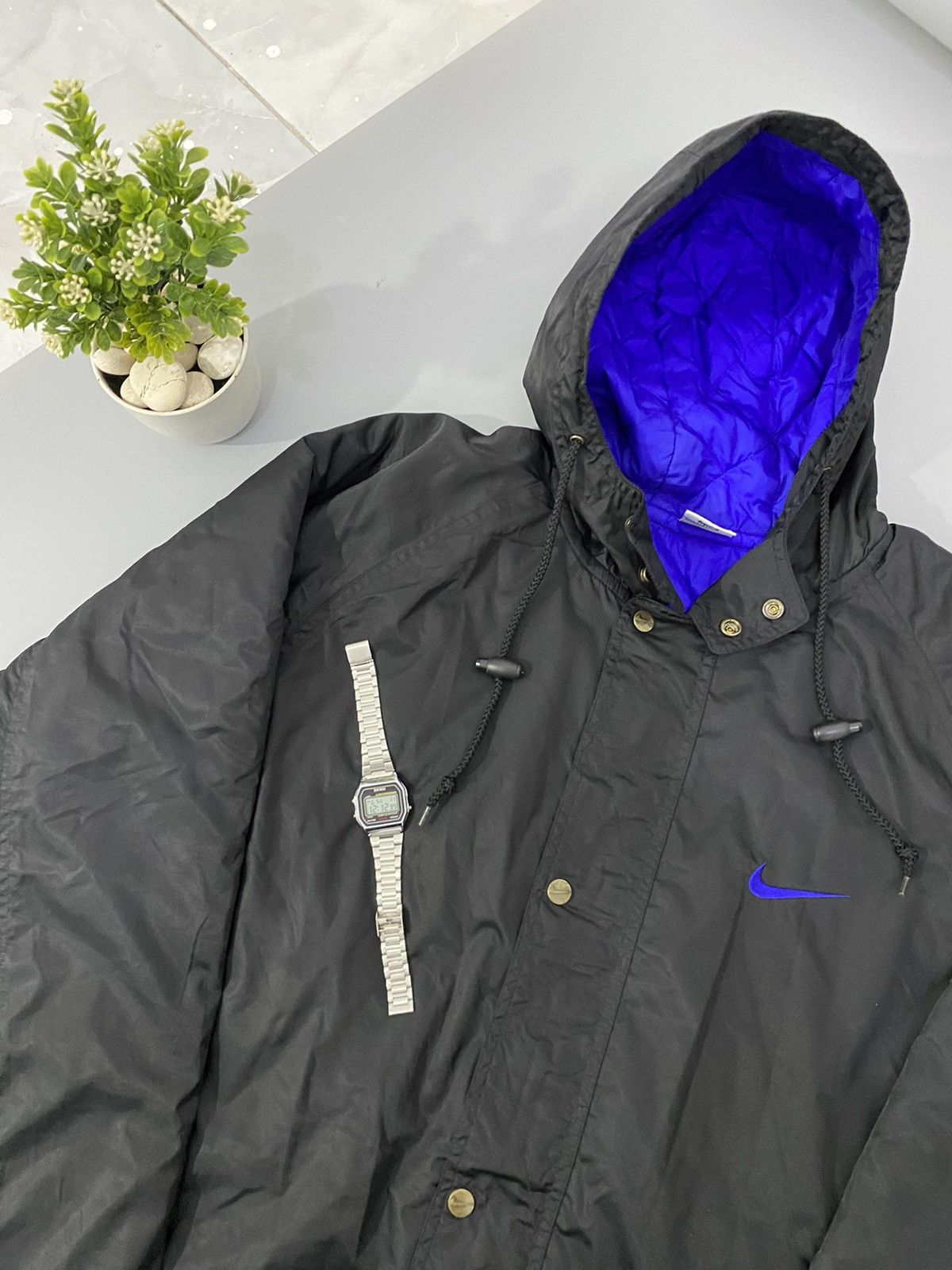 Nike × Vintage 💥Big Logo💥Nike Big Logo Parka’s Size US XL / EU 56 / 4 - 2 Thumbnail
