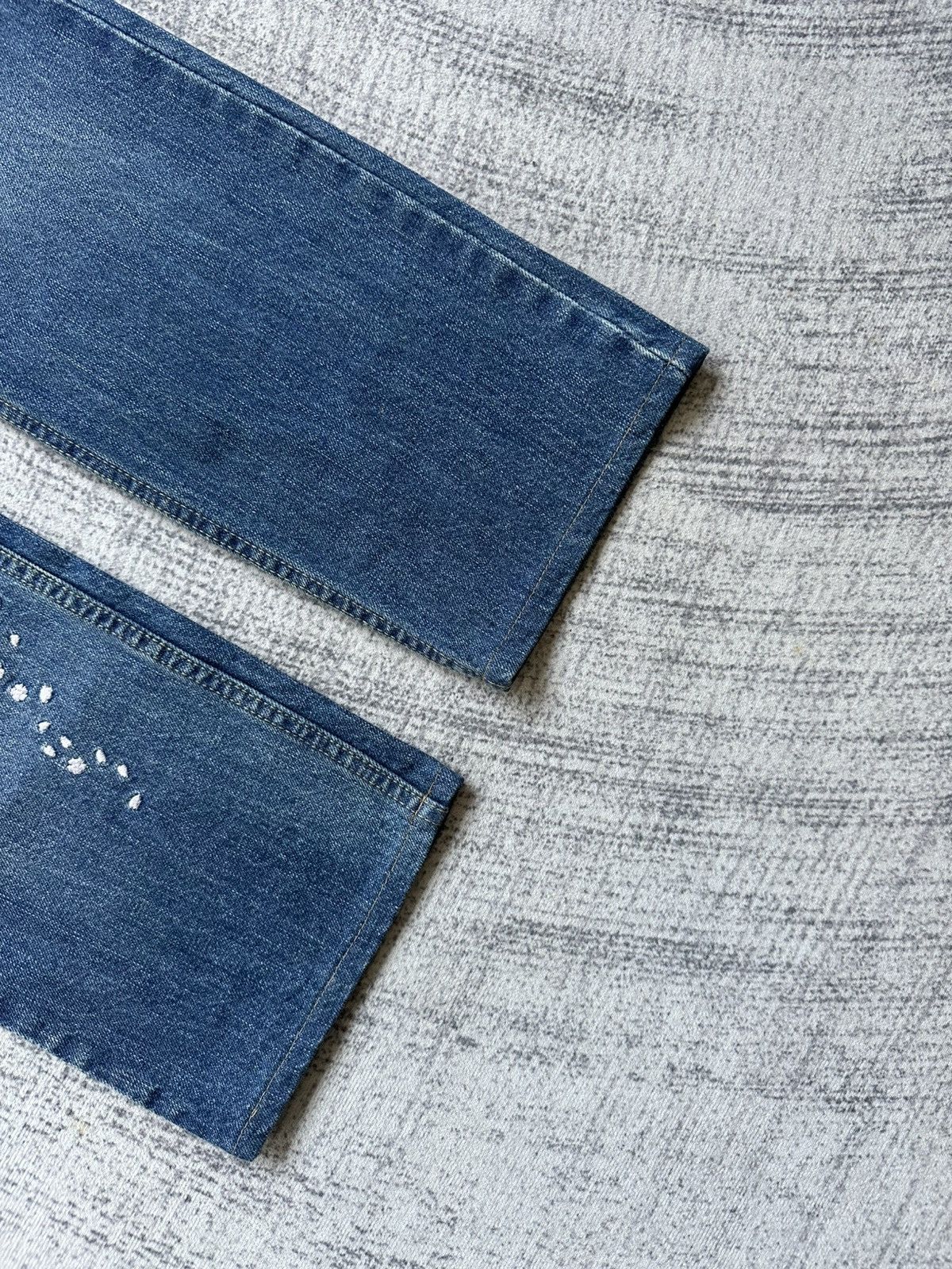 Japanese Brand Vintage Japan Nylaus Jeans Sakura Embroidery Size US 31 - 6 Thumbnail