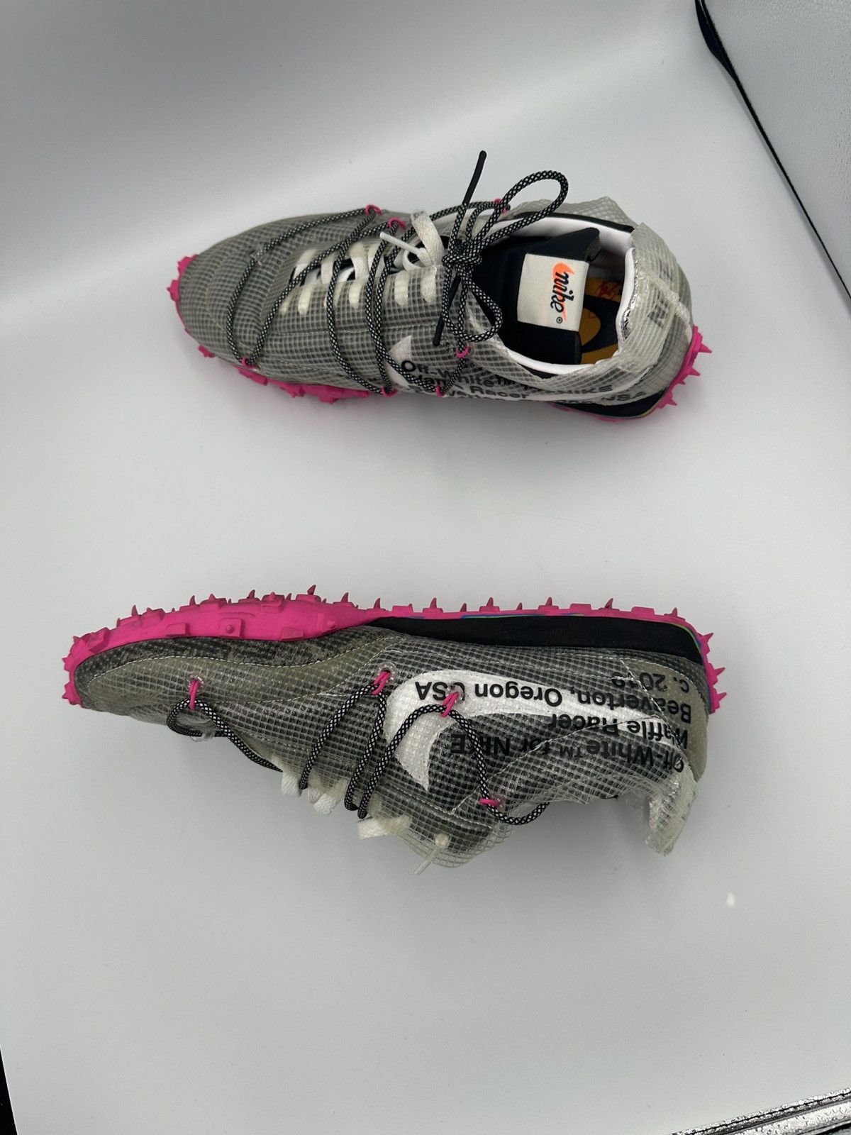 Nike × Off-White Nike X OFF WHITE TRACK SNEAKERS Size US 13 / EU 46 - 6 Thumbnail
