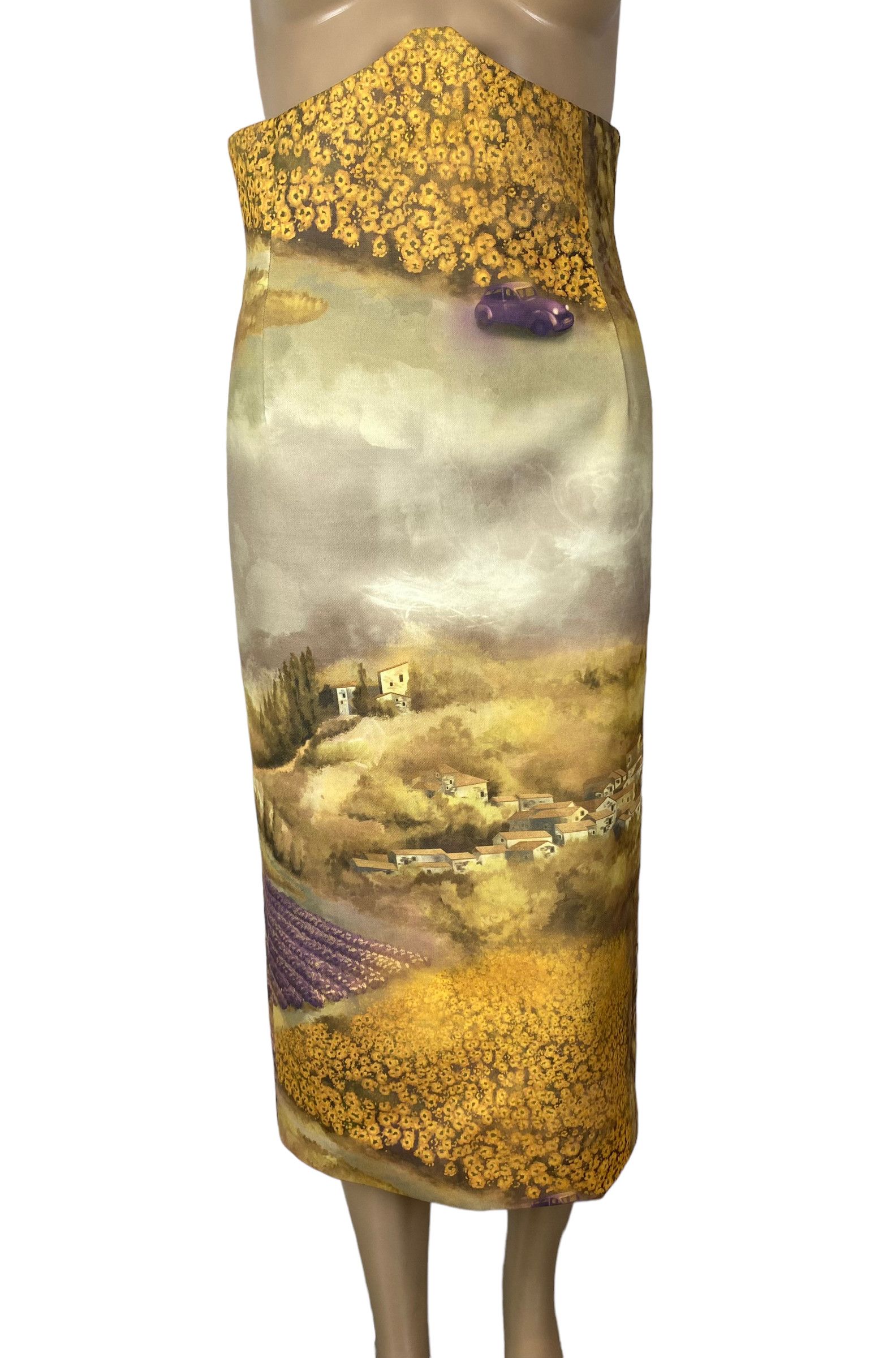 image of Designer Gasanova Printed Maxi Skirt, Women's (Size 30)