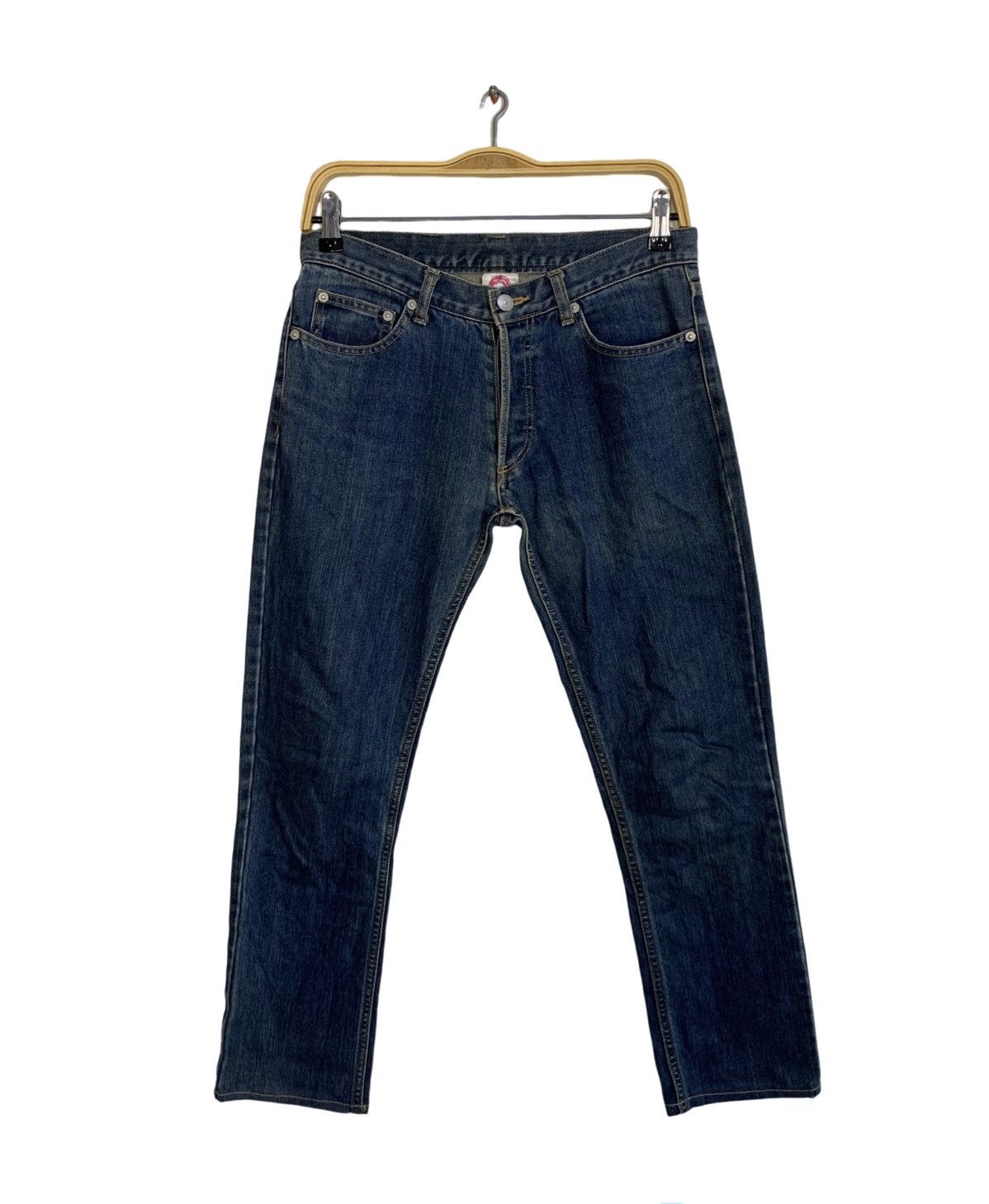 Japanese Brand × X-Girl Hype X-Girl Indigo Japan Denim Jeans Skinny Size 30" / US 8 / IT 44 - 1 Thumbnail