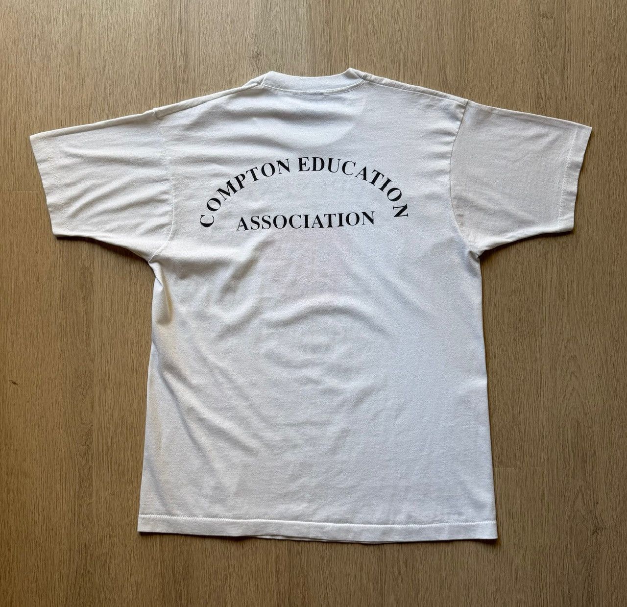 Vintage Vintage 90s RARE Compton Education Single Stitch Tee XL Size US XL / EU 56 / 4 - 3 Thumbnail