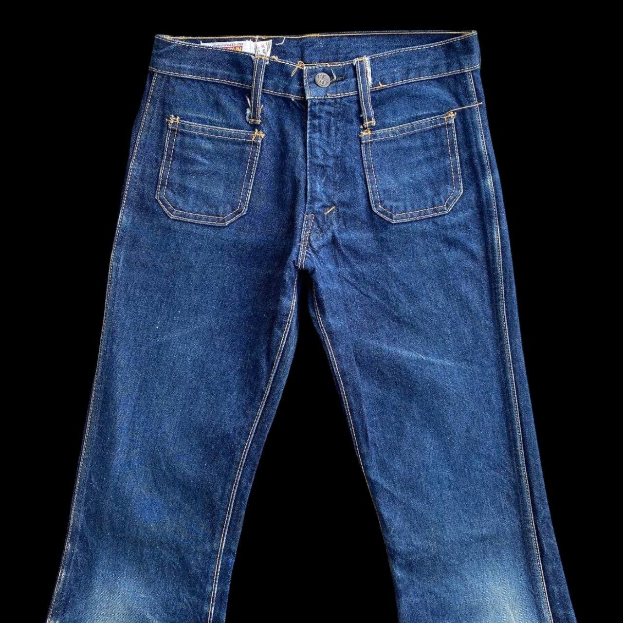 Big John VINTAGE 80-90s BIG JOHN FLARED BOTTOMBELL BUSH PANT TALON ZP Size US 28 / EU 44 - 11 Thumbnail