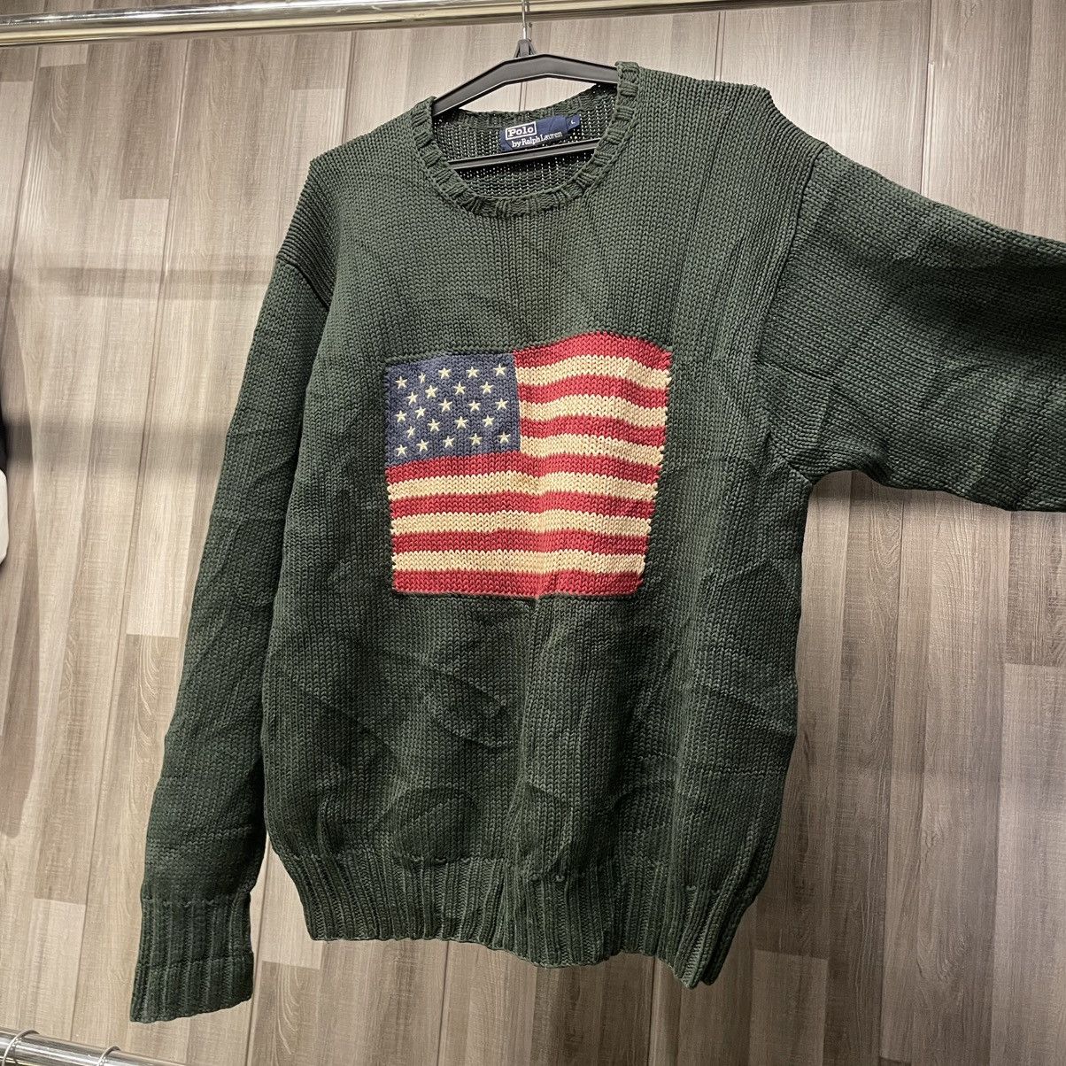 Polo Ralph Lauren Polo Ralph Lauren American Flag Sweater Size US L / EU 52-54 / 3 - 10 Thumbnail