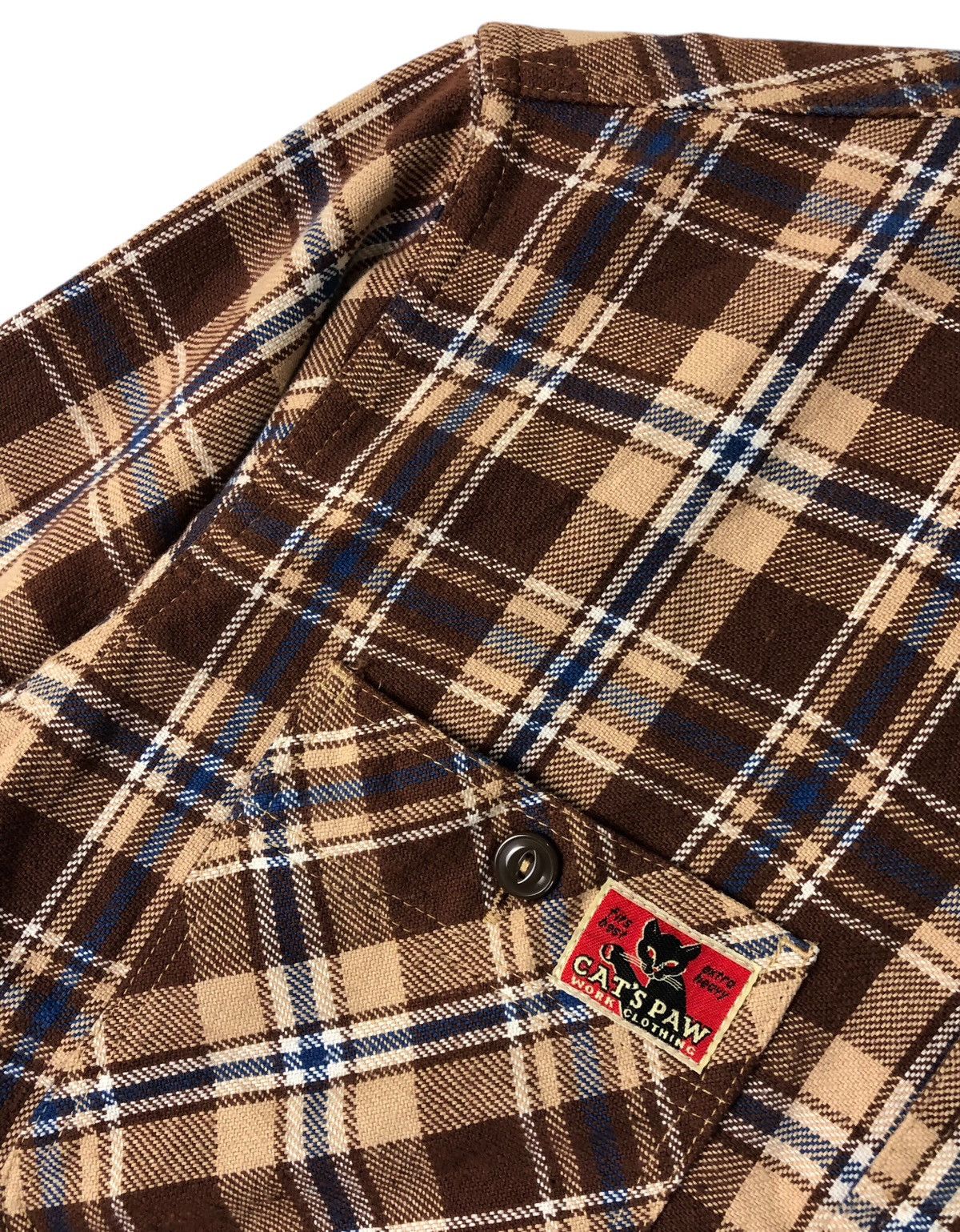 CAT'S PAW × Flannel × Japanese Brand Cat’s Paw Flannel Shirt by Toyo Enterprise Size US S / EU 44-46 / 1 - 7 Thumbnail