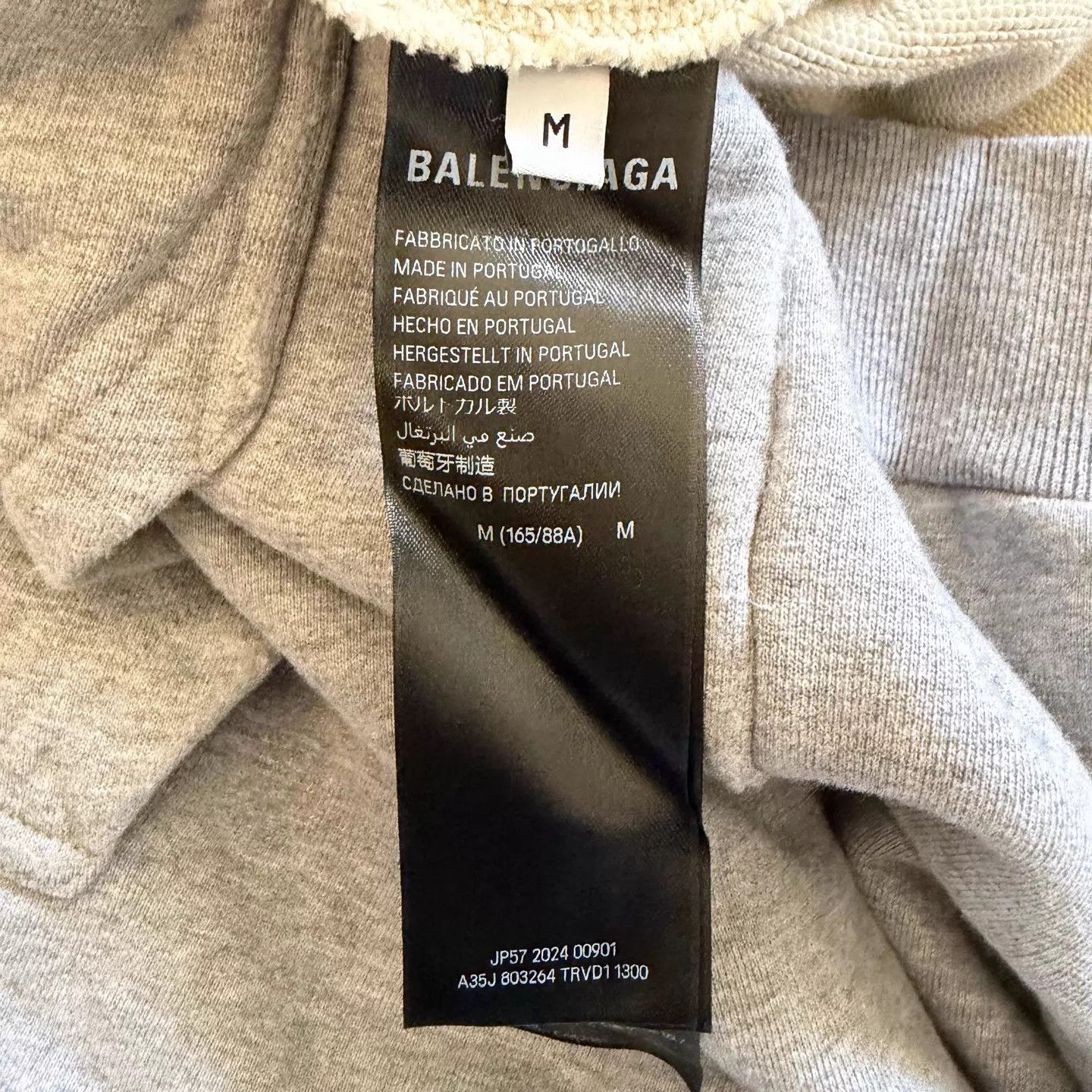 Balenciaga Balenciaga 24FW Planet Earth Zip Hoodie M Size M / US 6-8 / IT 42-44 - 5 Thumbnail