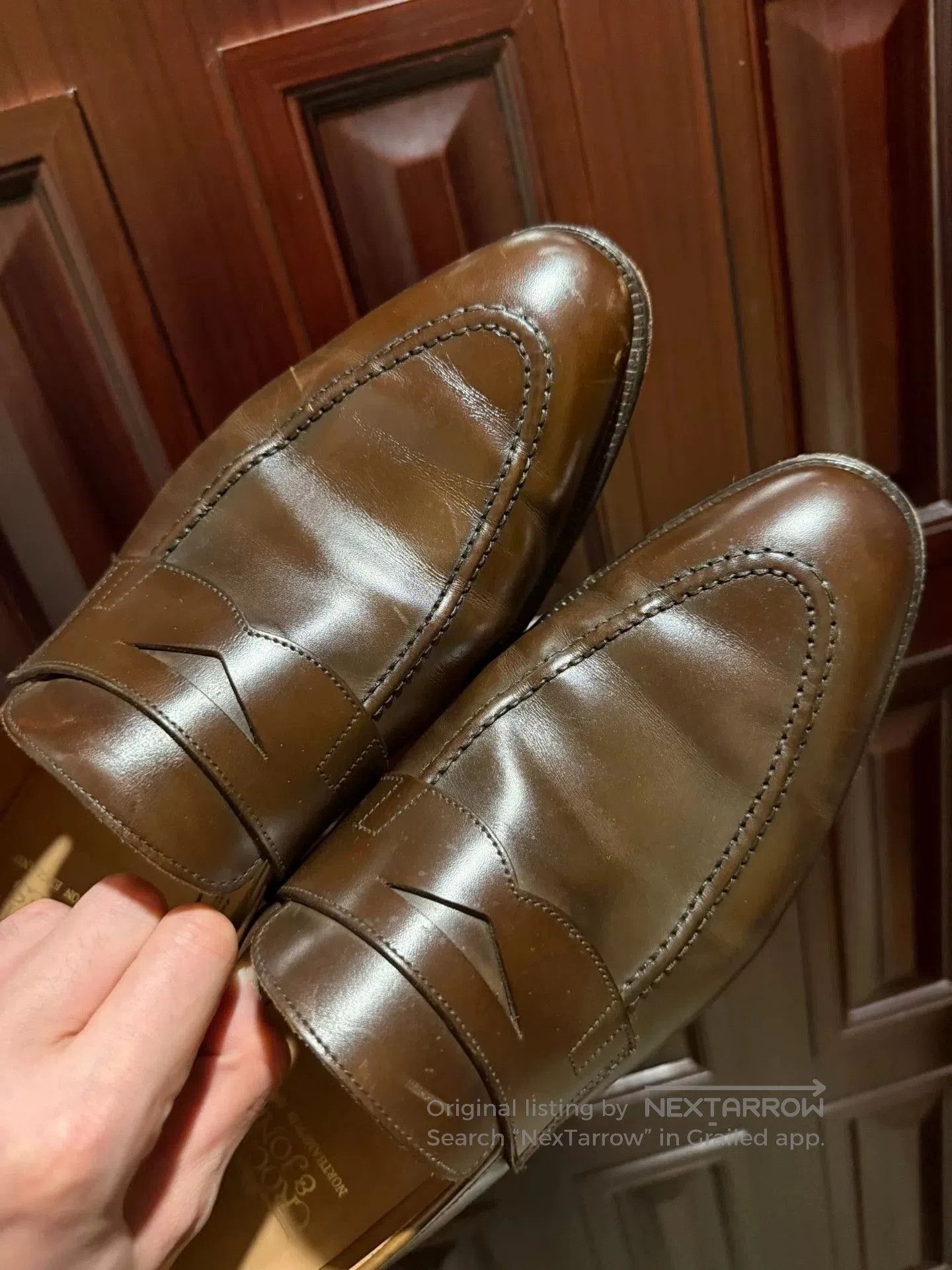 Crockett & Jones Crockett & Jones Penny Loafer. Size US 12 / EU 45 - 3 Thumbnail