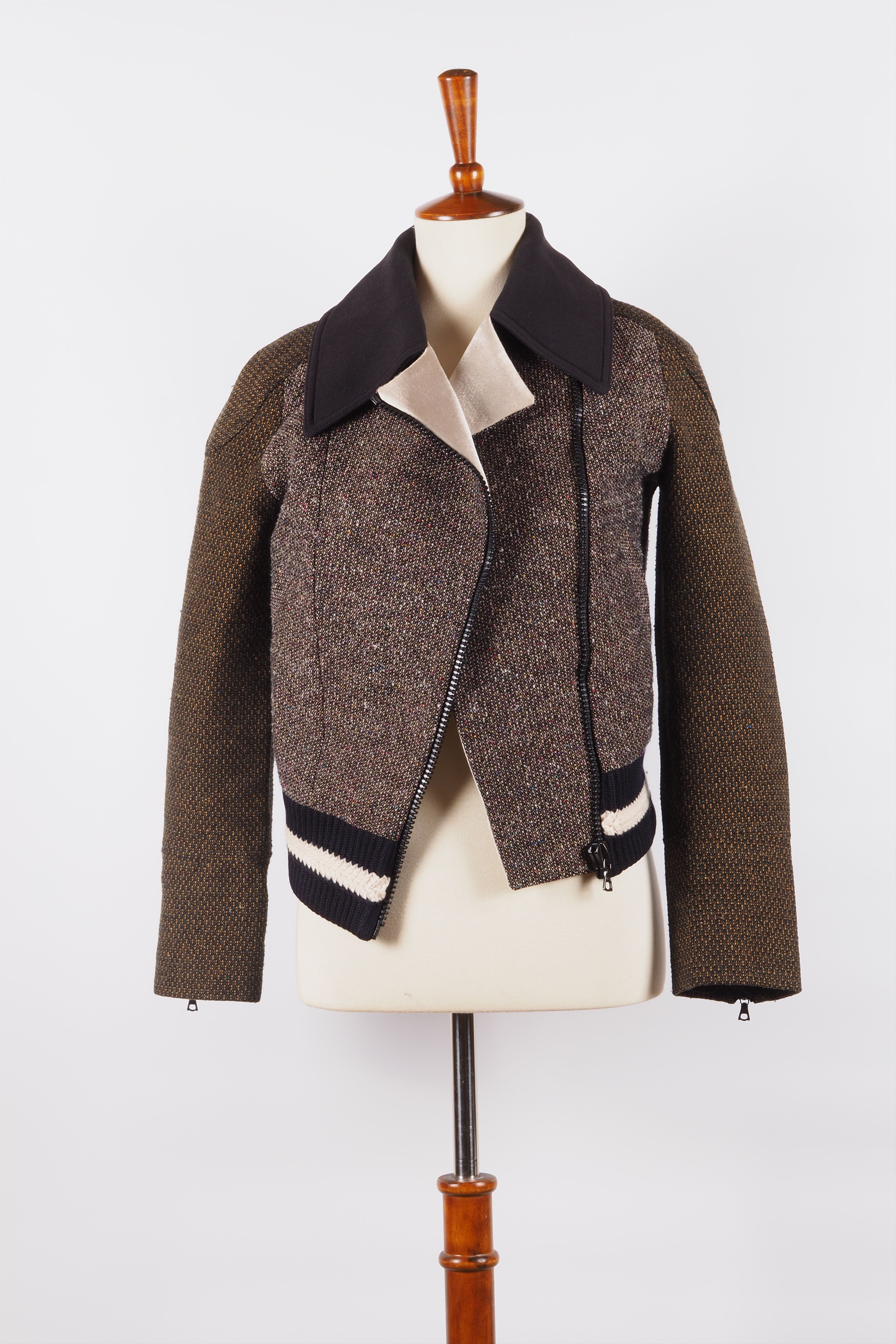 Stella McCartney Stella McCartney Wool Tweed Cropped Jacket Size XS / US 0-2 / IT 36-38 - 5 Thumbnail