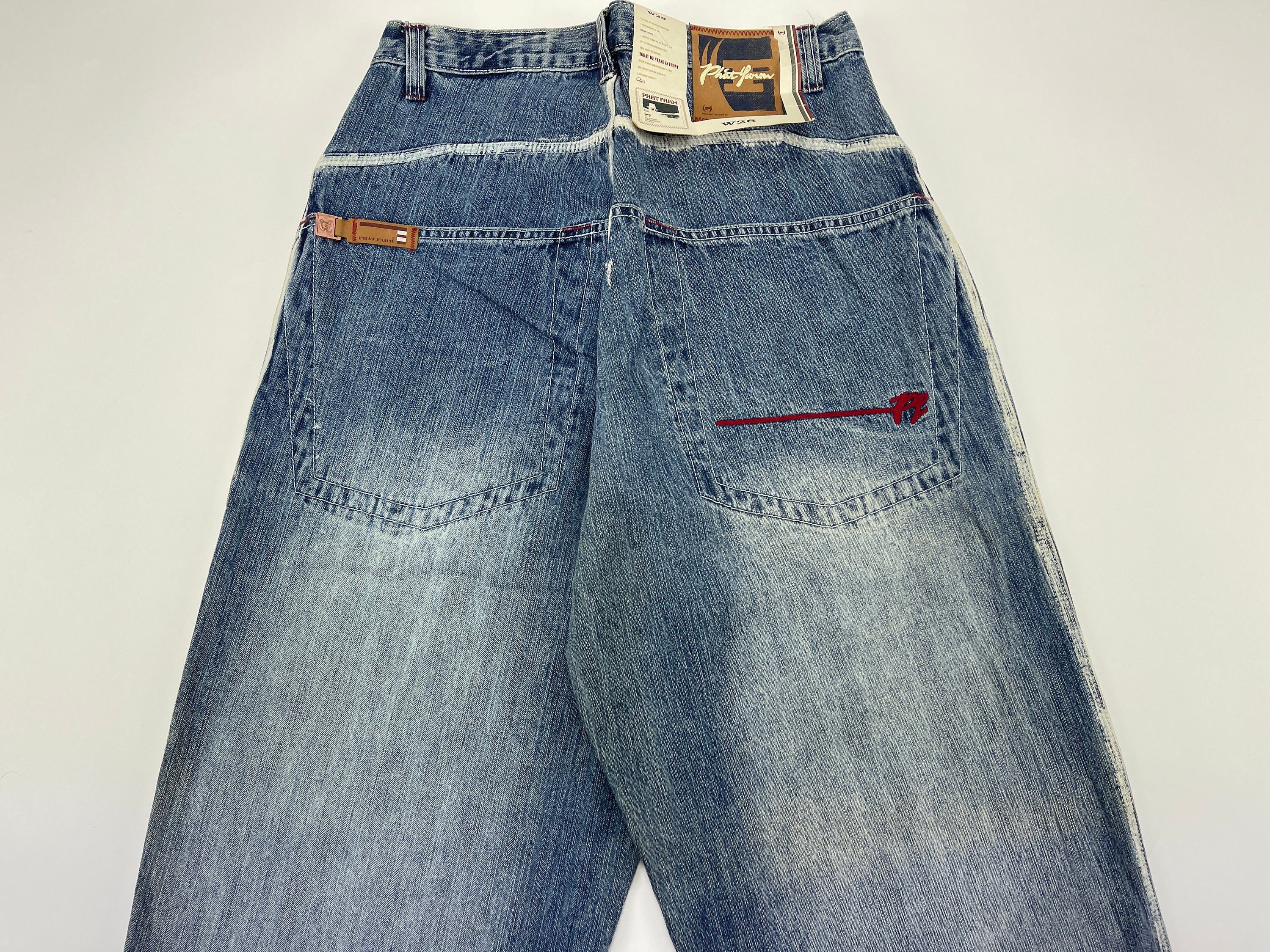 Phat Farm Phat Farm jeans, vintage, 90s hip hop, baggy jeans, 1990s 28 Size US 28 / EU 44 - 10 Thumbnail