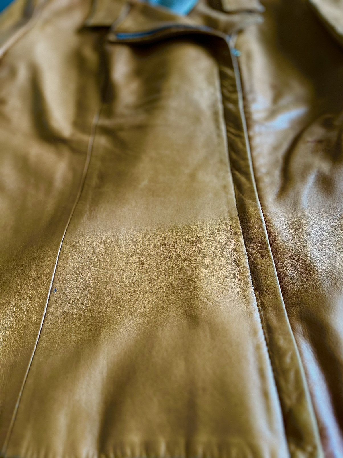 Other 90s Vintage Leather Jacket Size M / US 6-8 / IT 42-44 - 7 Thumbnail