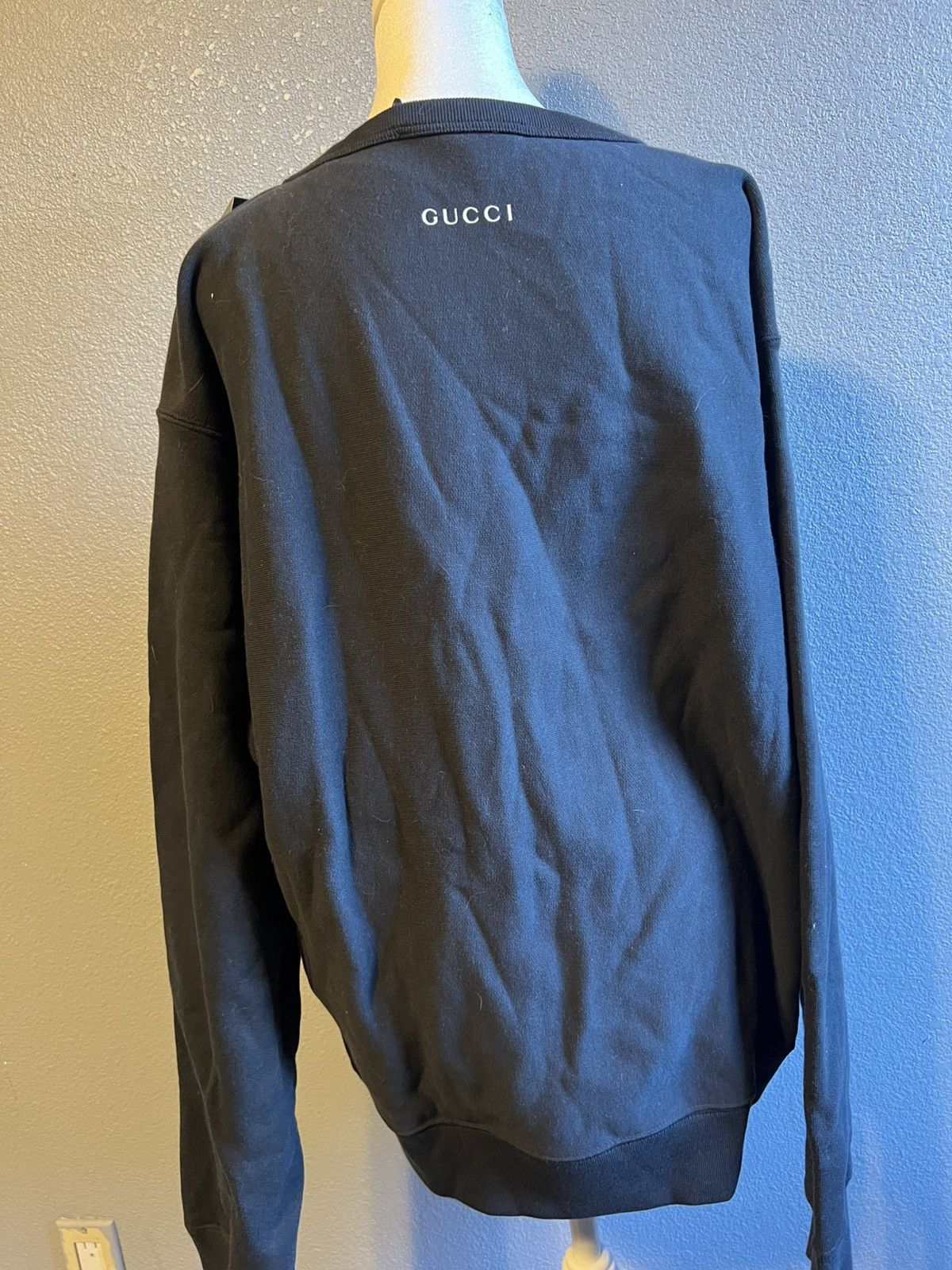 Gucci Gucci 'Not A Human Voice' graphic sweater Size US L / EU 52-54 / 3 - 4 Thumbnail