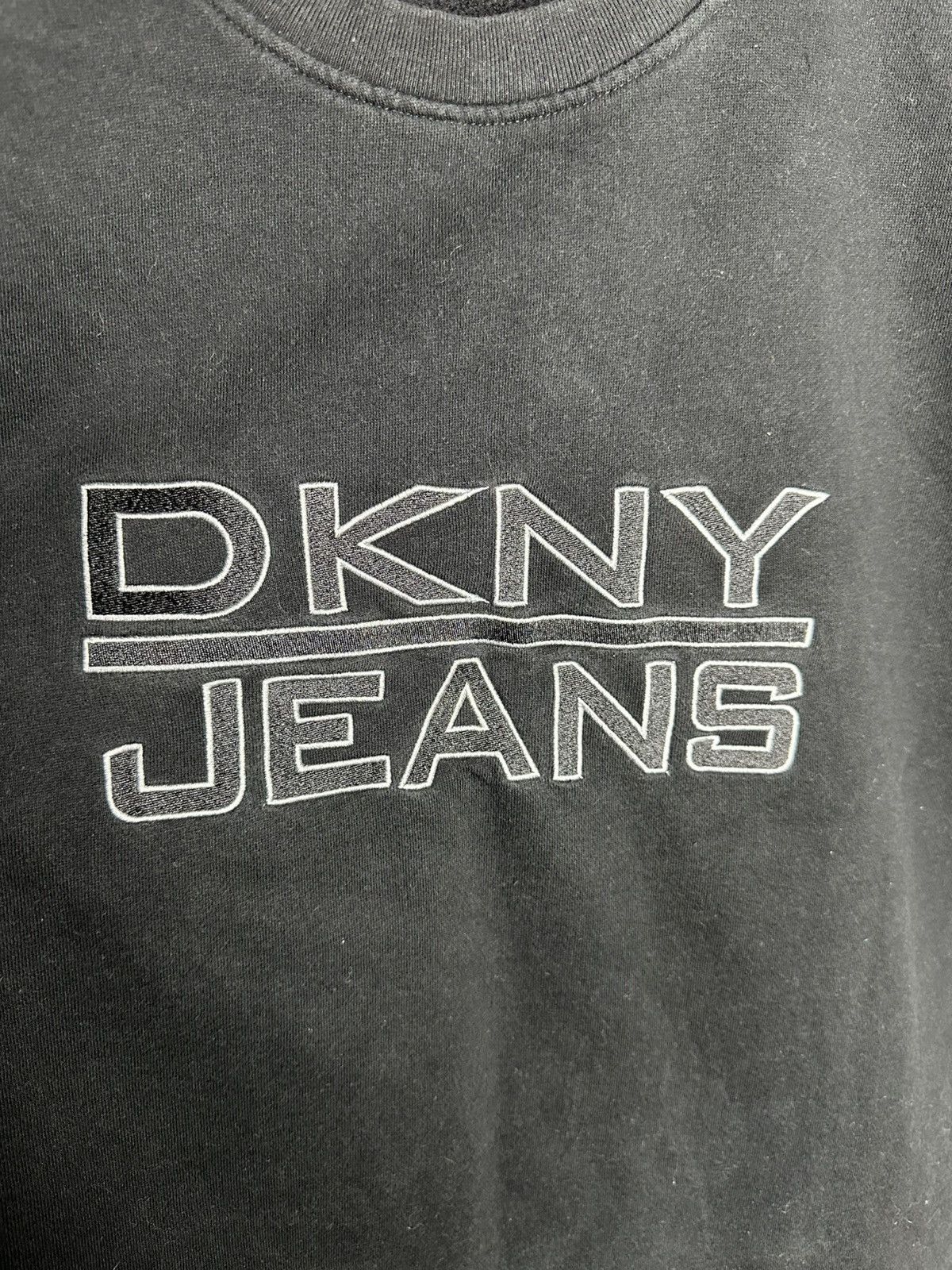 DKNY VINTAGE DKNY JEANS Donna Karan New York Sweatshirt Men's L Size US L / EU 52-54 / 3 - 3 Thumbnail