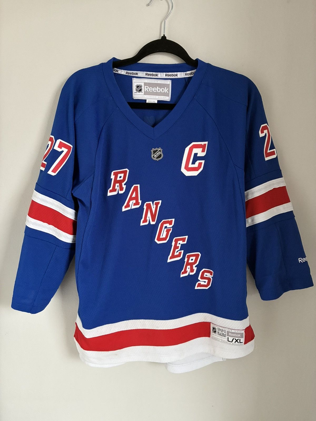 Reebok Reebok New York Rangers McDonagh NHL Jersey Hockey longsleev Size US M / EU 48-50 / 2 - 2 Thumbnail