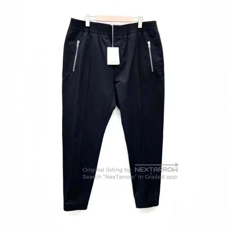 Givenchy Givenchy Size56 Black nylon casual trousers Size US 30 / EU 46 - 1 Thumbnail