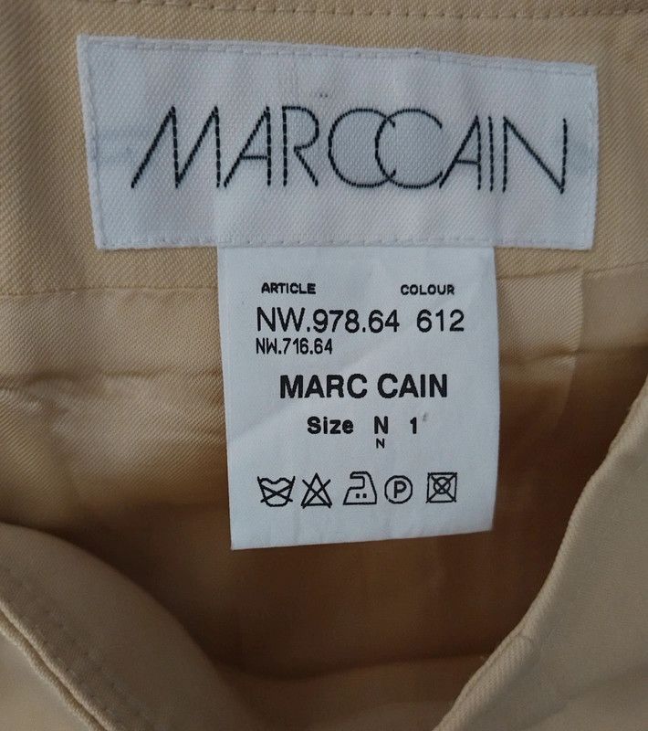 Other Marc Cain pastel yellow skirt Size 27" / US 4 / IT 40 - 2 Thumbnail