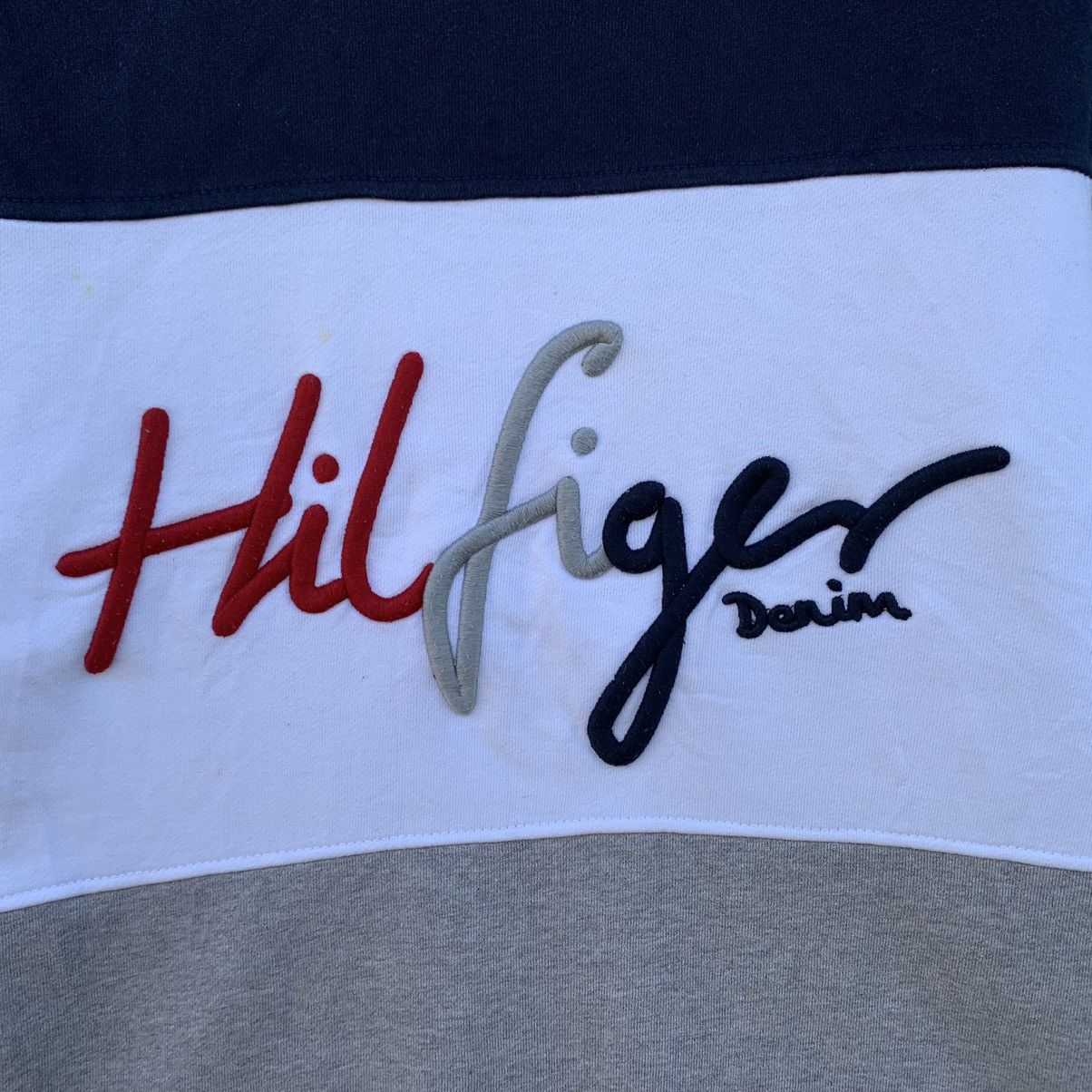Tommy Hilfiger × Tommy Jeans Tommy Hilfiger Denim Sweatshirt Embroidered Logo Size US M / EU 48-50 / 2 - 5 Thumbnail