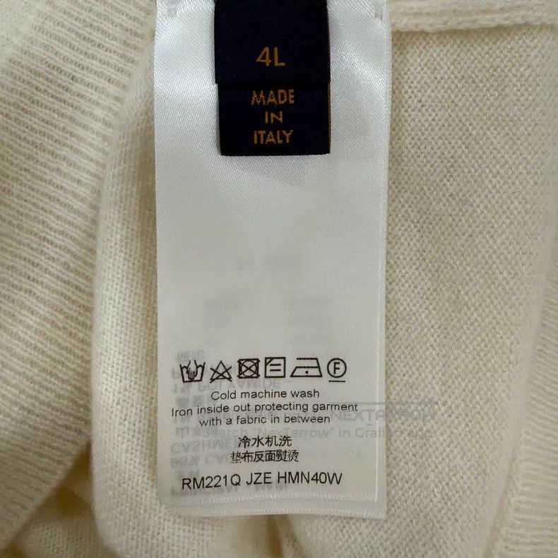 Louis Vuitton Louis Vuitton size 4l Embossed logo wool sweater Size US M / EU 48-50 / 2 - 5 Thumbnail