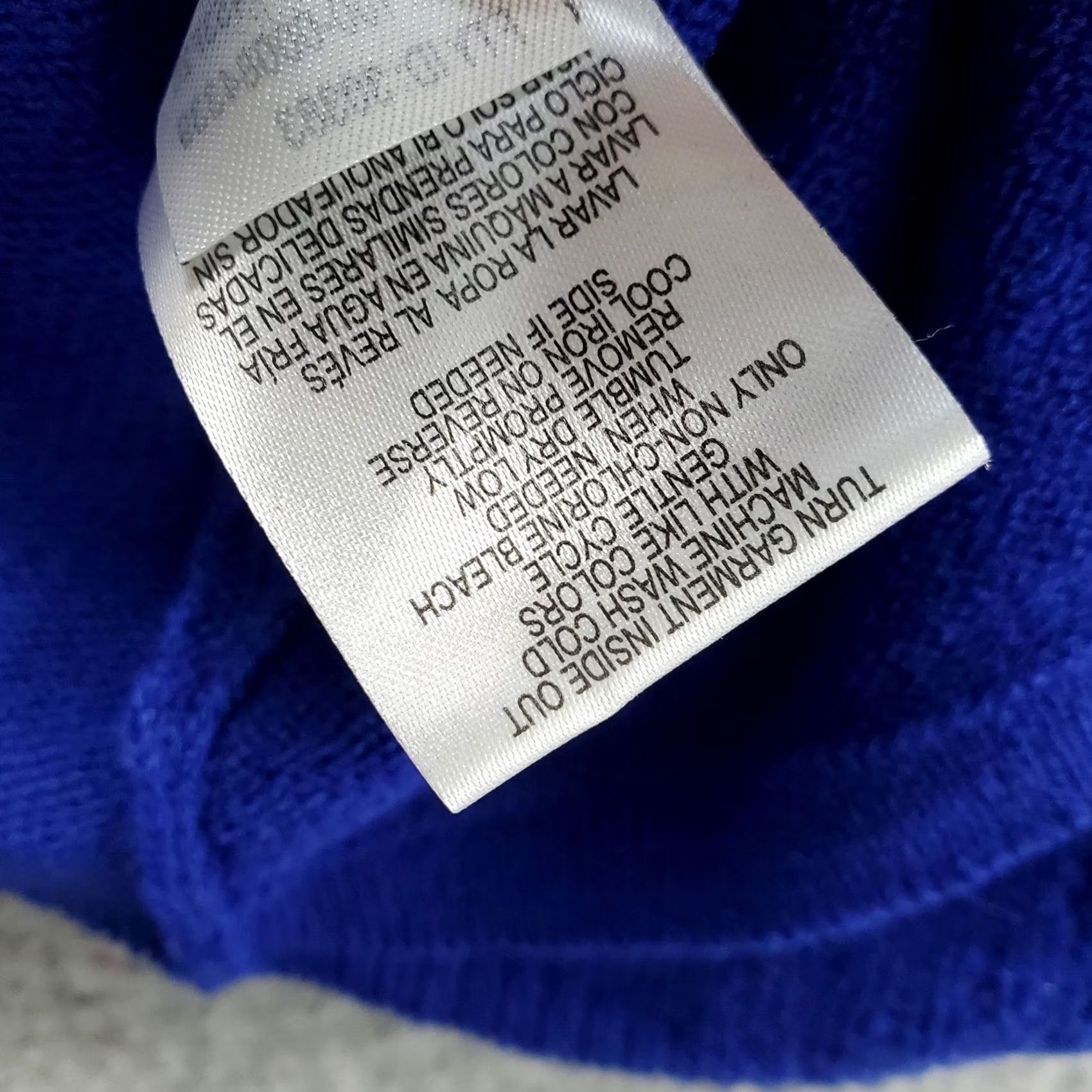 Vintage Napa Valley Cardigan Women XL Blue Pointelle Knit Long Sleeve Knit Style Sweater Size XL / US 12-14 / IT 48-50 - 7 Thumbnail