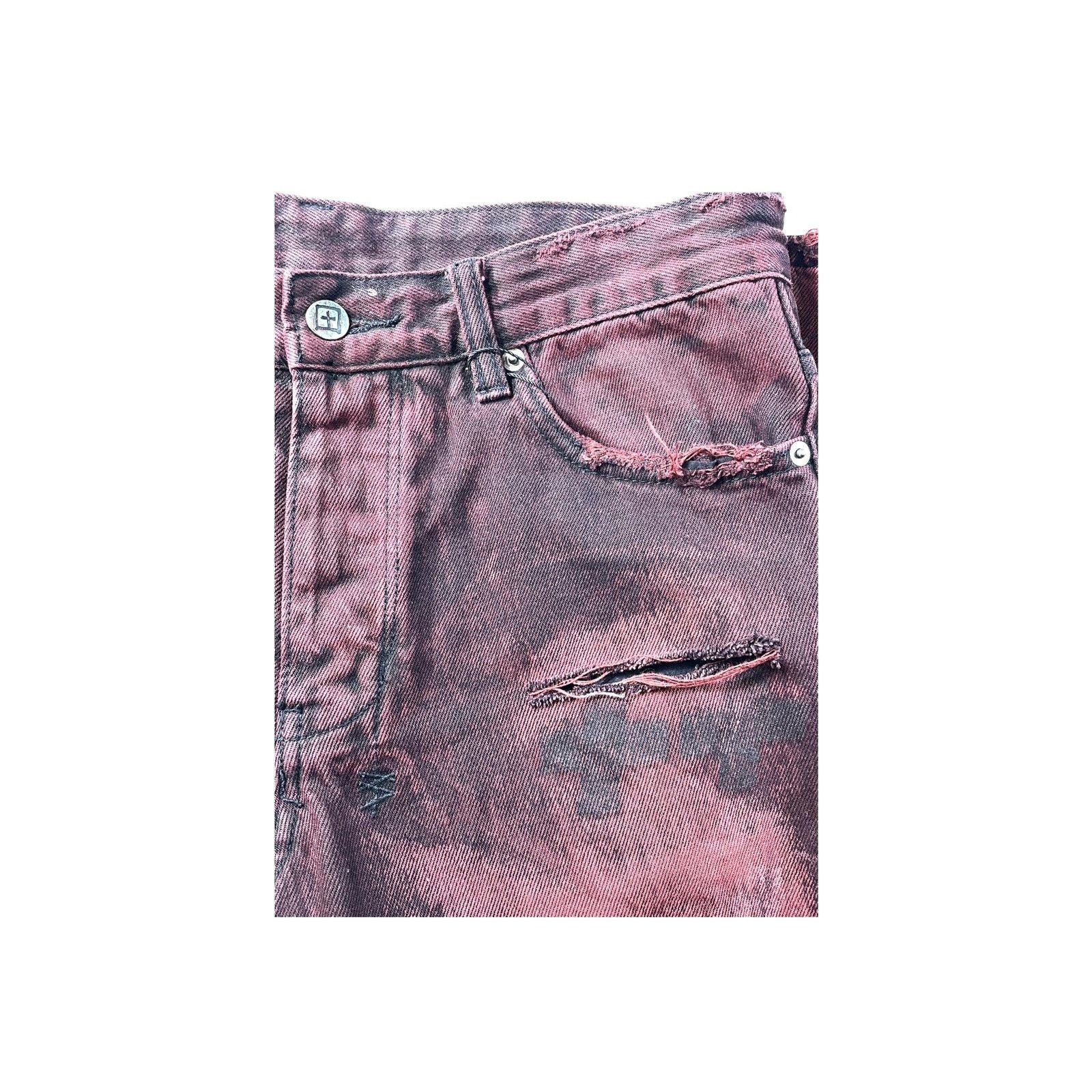Ksubi Ksubi Plain Red Wash Jeans Size US 30 / EU 46 - 5 Thumbnail