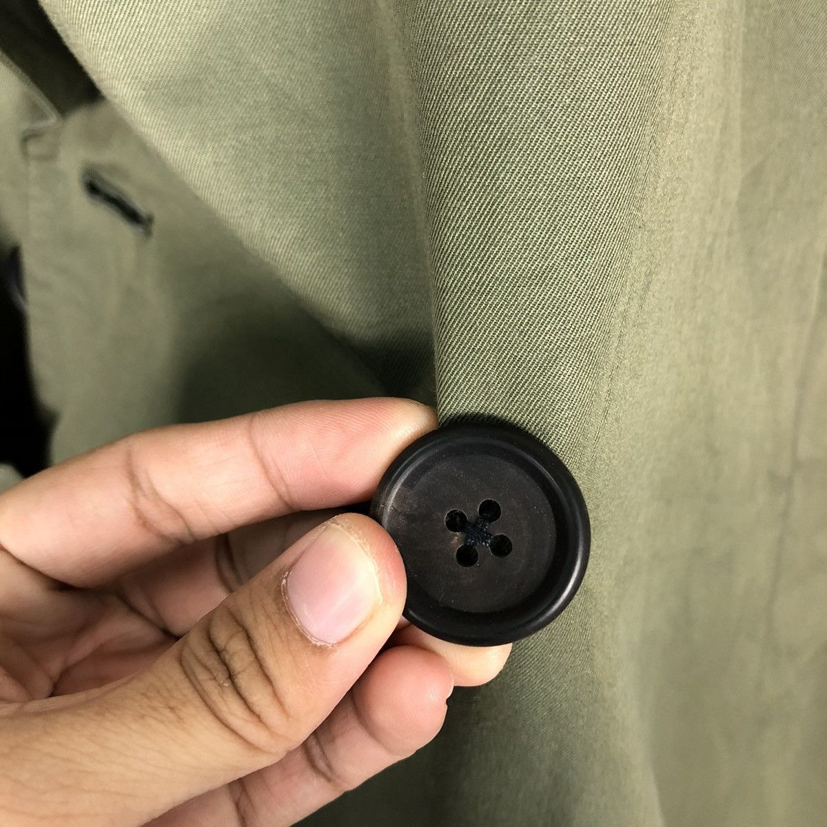 Yohji Yamamoto RICH GREEN FLY COATS LONG JACKET IMPER MEABLE YOHJI YAMAMOTO Size US M / EU 48-50 / 2 - 17 Thumbnail