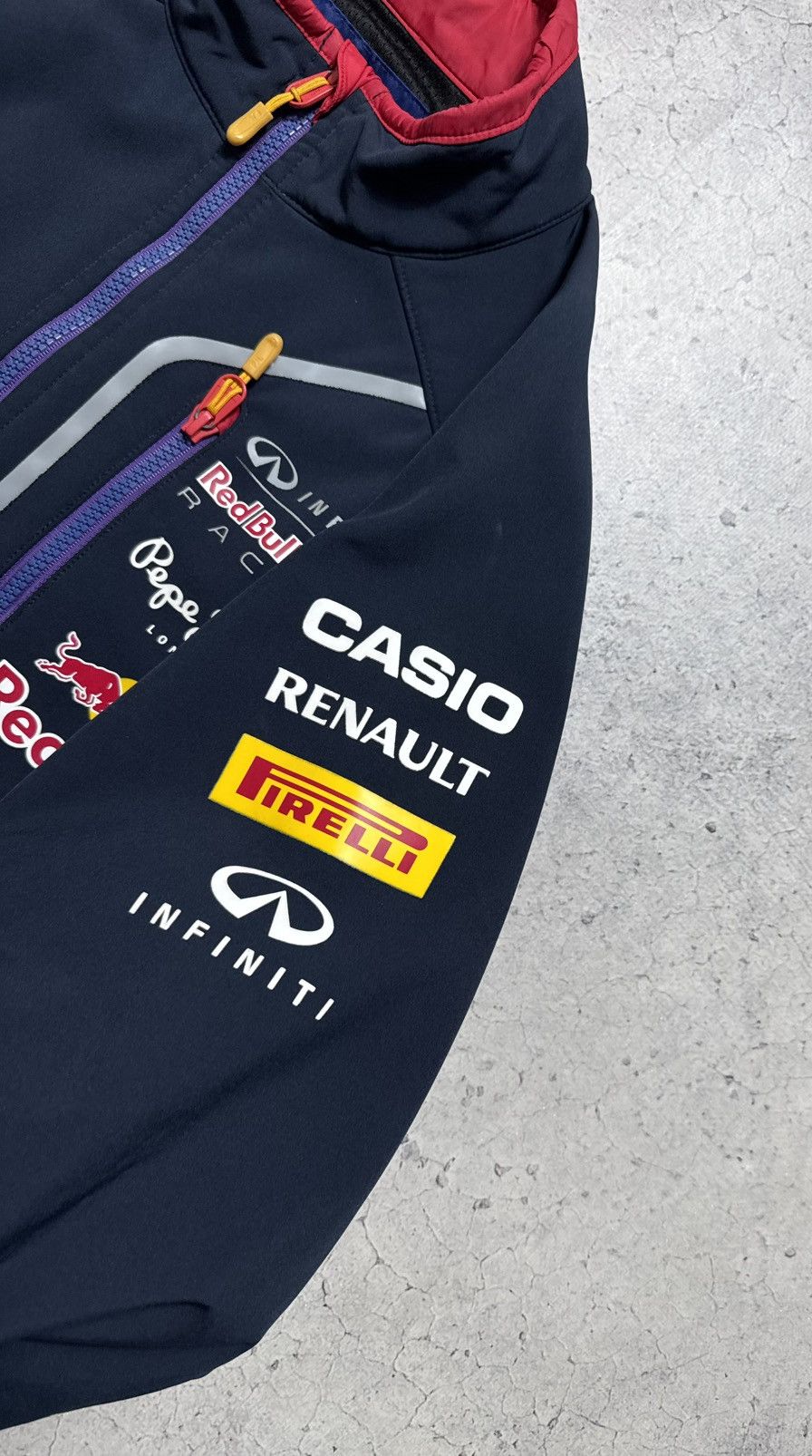 Pepe Jeans Pepe Jeans Red Bull Racing Soft-Shell Jacket Vintage M Size US M / EU 48-50 / 2 - 8 Thumbnail