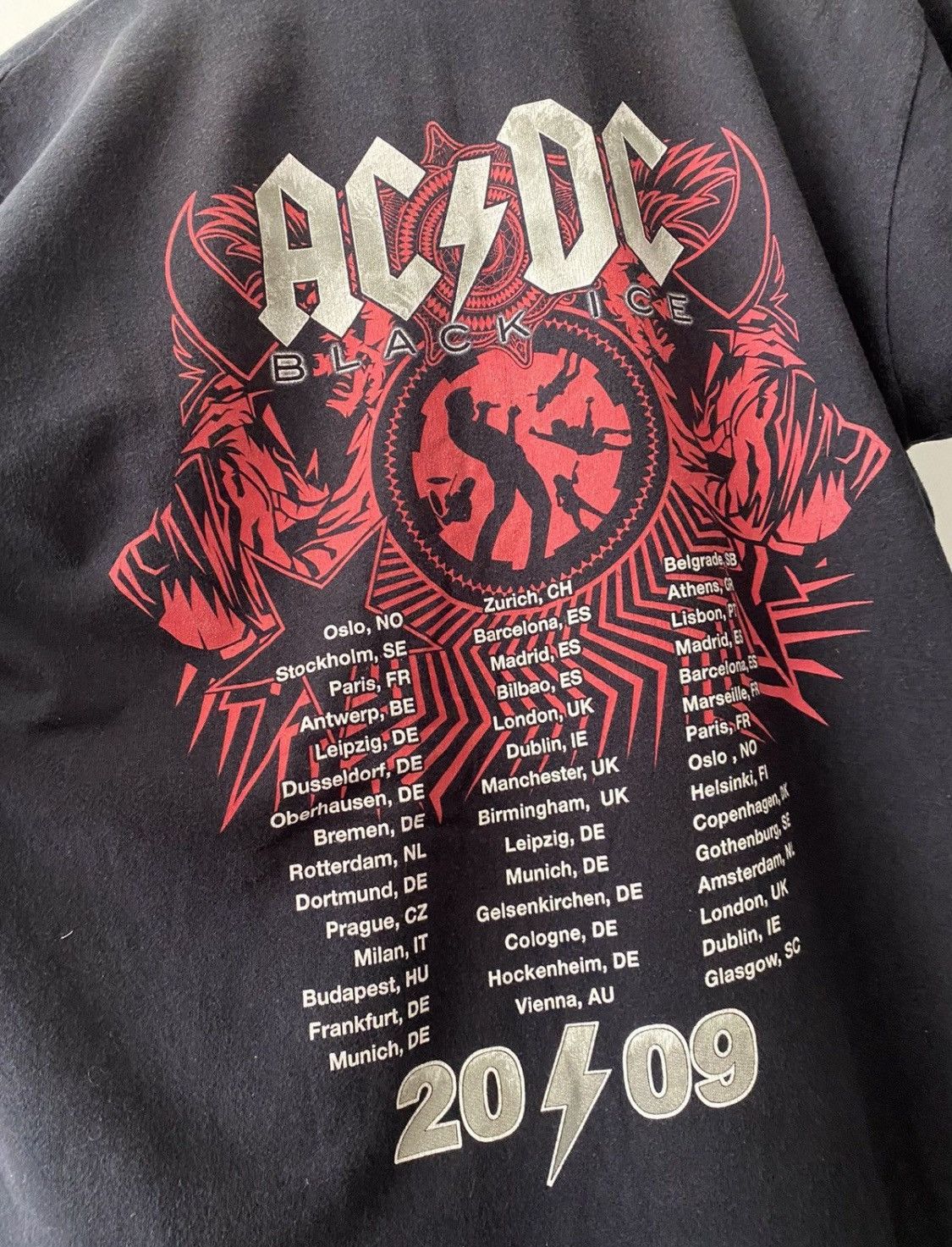 AC/DC × Band Tees × Vintage AC/DC Vintage Rock N Roll Train T Shirt Large Size US L / EU 52-54 / 3 - 4 Thumbnail