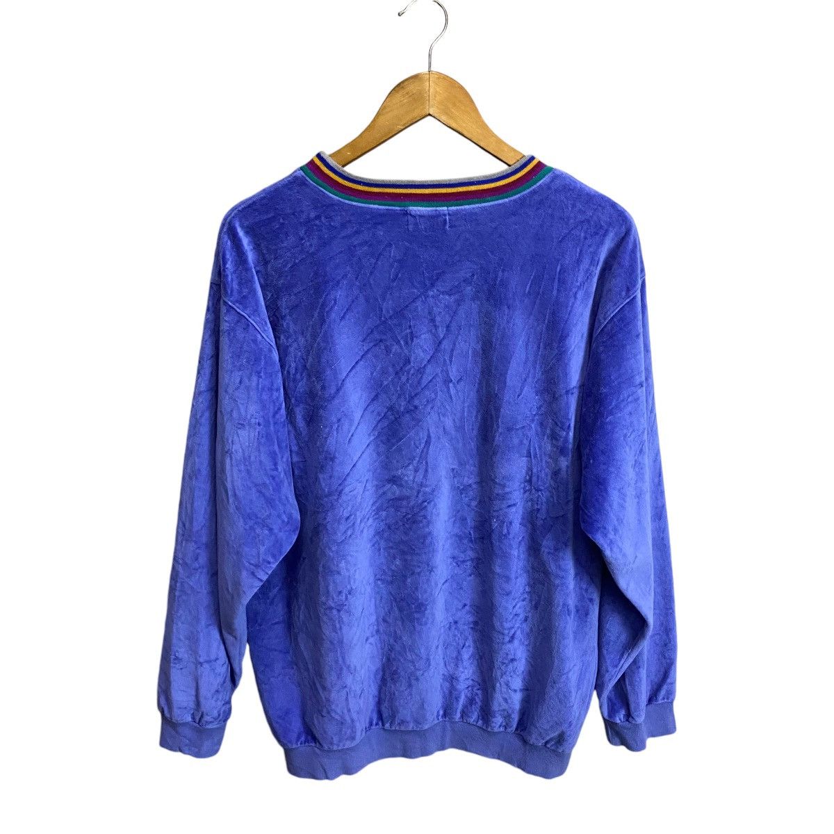 Emanuel Ungaro × Vintage RARe 90s Emanuel Unggaro Paris velvet spellout Size US L / EU 52-54 / 3 - 4 Thumbnail