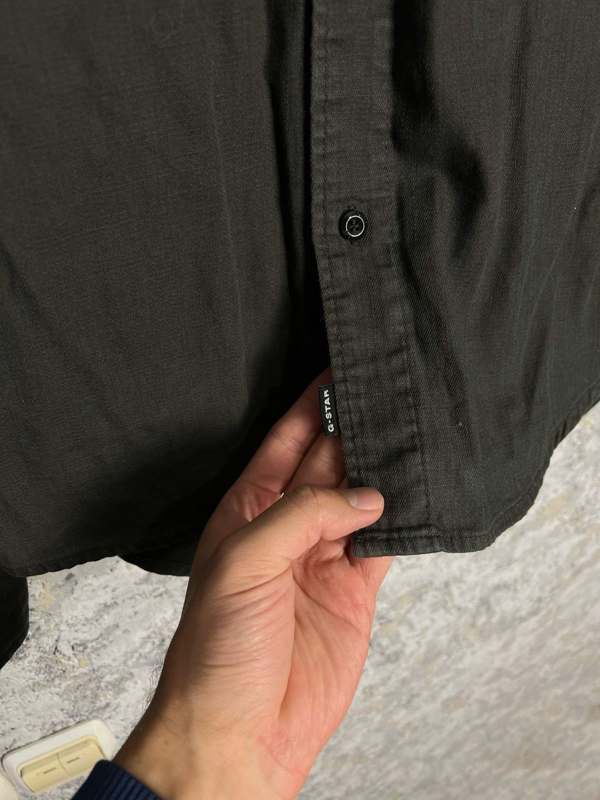 G-Star × Vintage Vintage G Star Button Shirt Pocket Men Brown Denim Raw Y2K Size US M / EU 48-50 / 2 - 4 Thumbnail