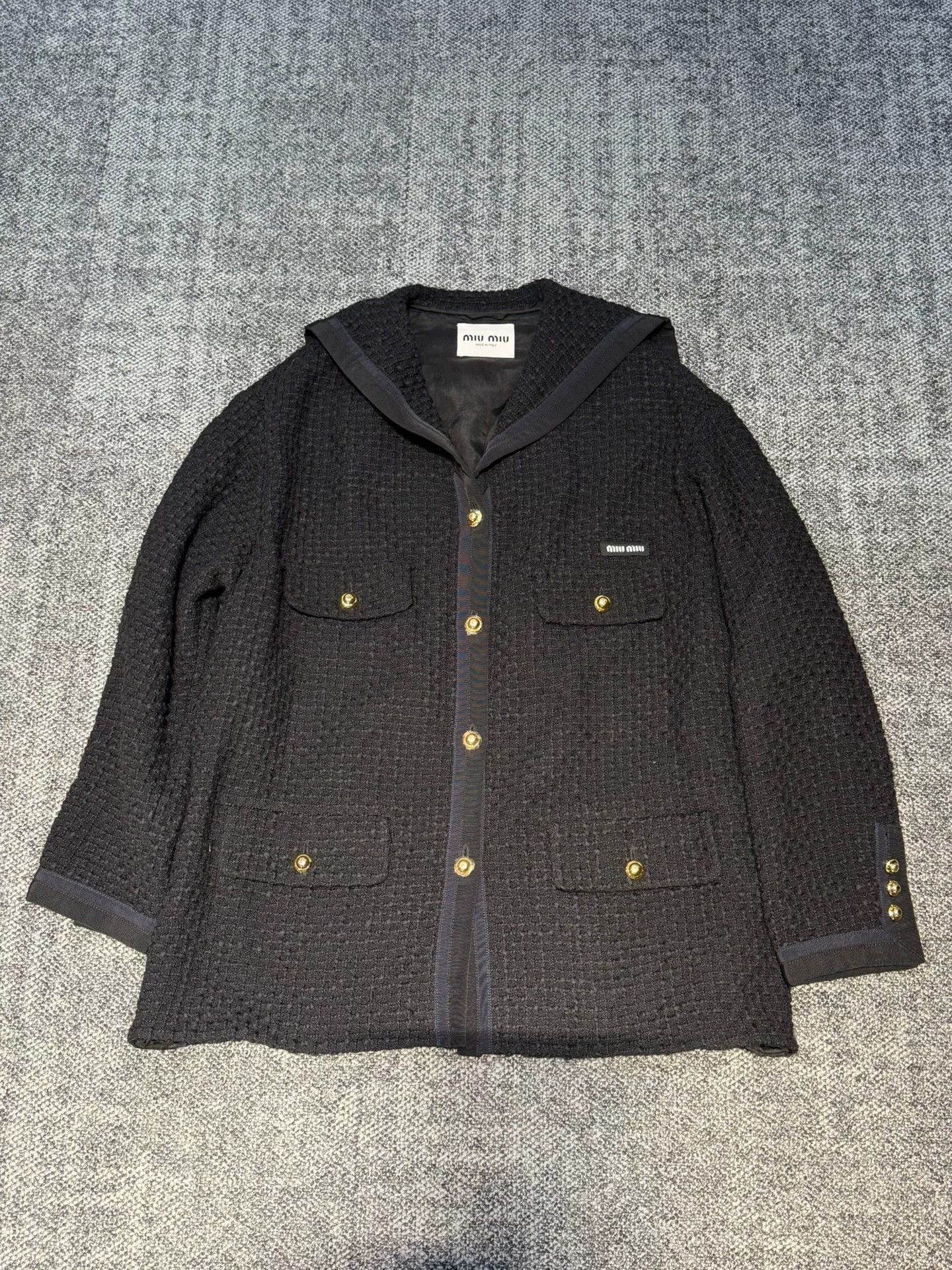 Miu Miu MiuMiu Wool Blend Coat Size S / US 4 / IT 40 - 1 Thumbnail