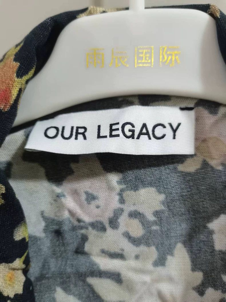 Our Legacy size46 Floral short-sleeved shirts