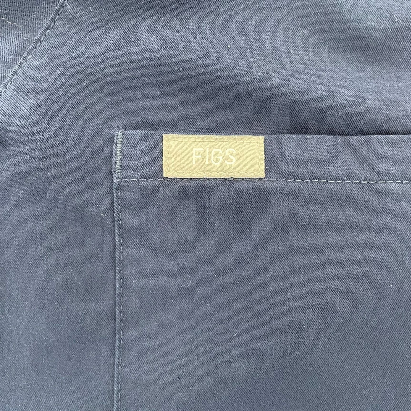 Vintage FIGS Scrubs Womens Small Technical Collection Stretch V Neck Shirt Blue Top Ladies S Size S / US 4 / IT 40 - 6 Thumbnail