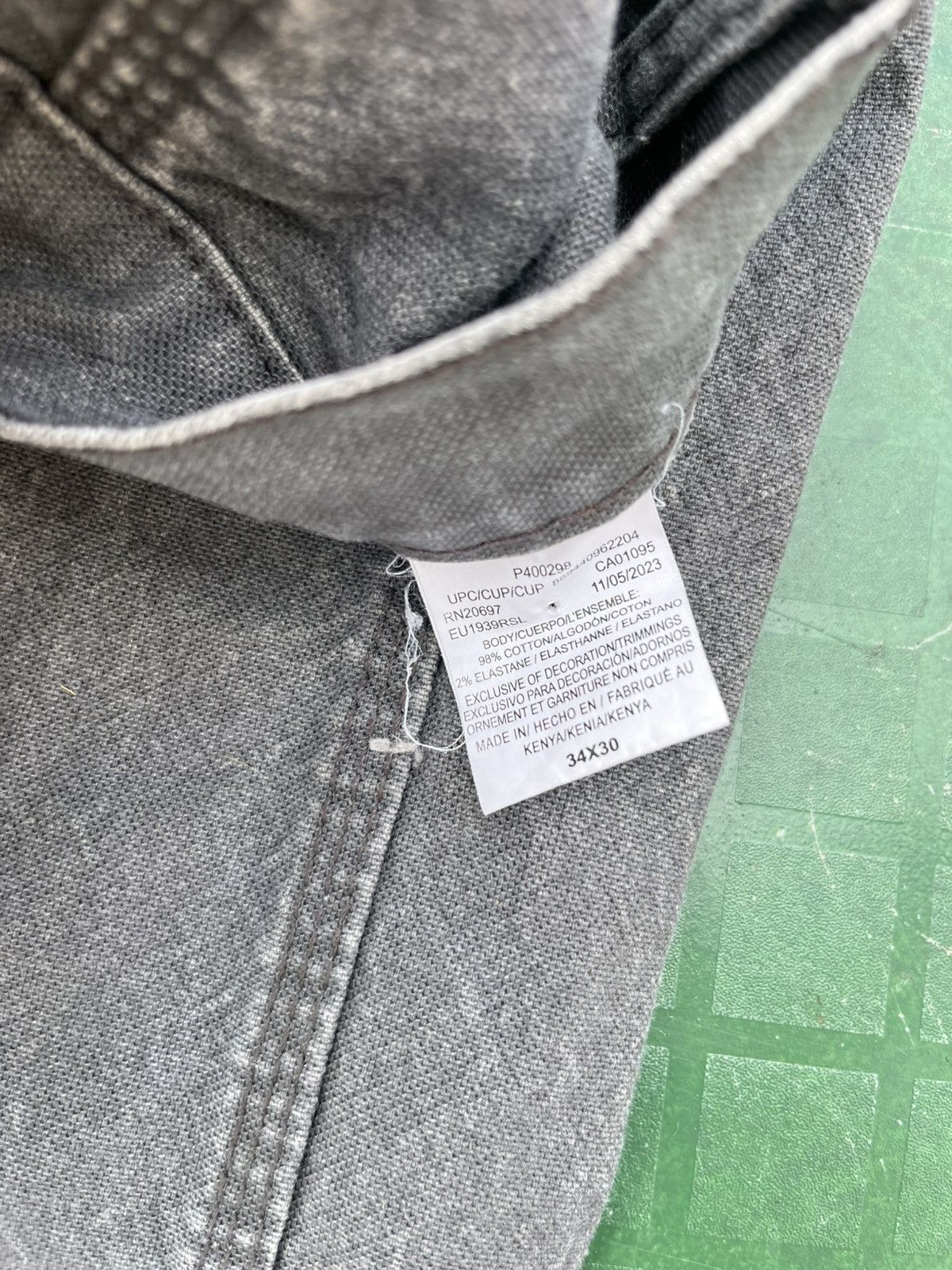 Dickies Vintage Y2K Dickies Grey Carpenter Pants Wide Leg Workwear Size US 34 / EU 50 - 9 Thumbnail