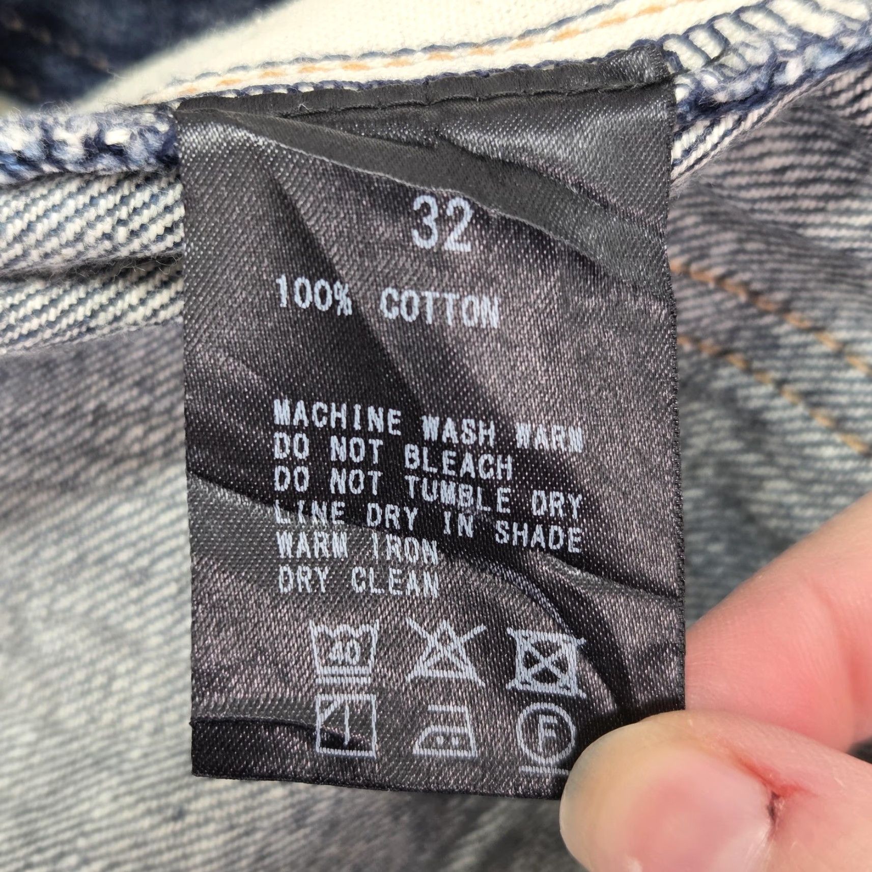 Trophy Clothing Trophy Clothing Dirt Denim Indigo Selvedge Jeans Buckleback Bootcut Baggy 28x32 Jeans Mens Blue 28 Inseam 32 Buckle Buckle Back Stadium? Size US 28 / EU 44 - 6 Thumbnail