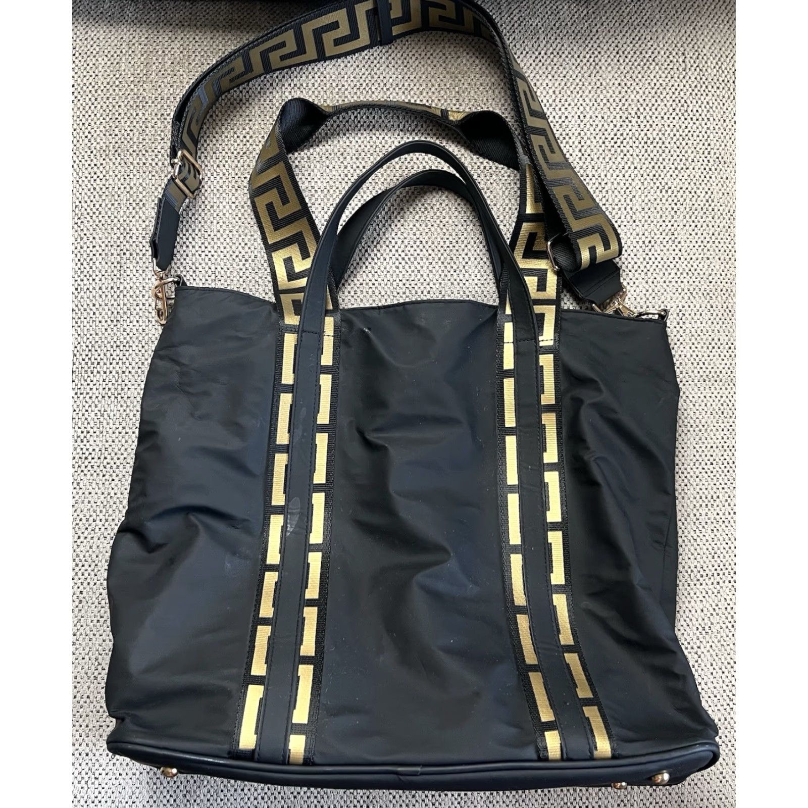 Versace Versace Bag Black Tote Shoulder Purse Perfume Promo Size ONE SIZE - 7 Thumbnail