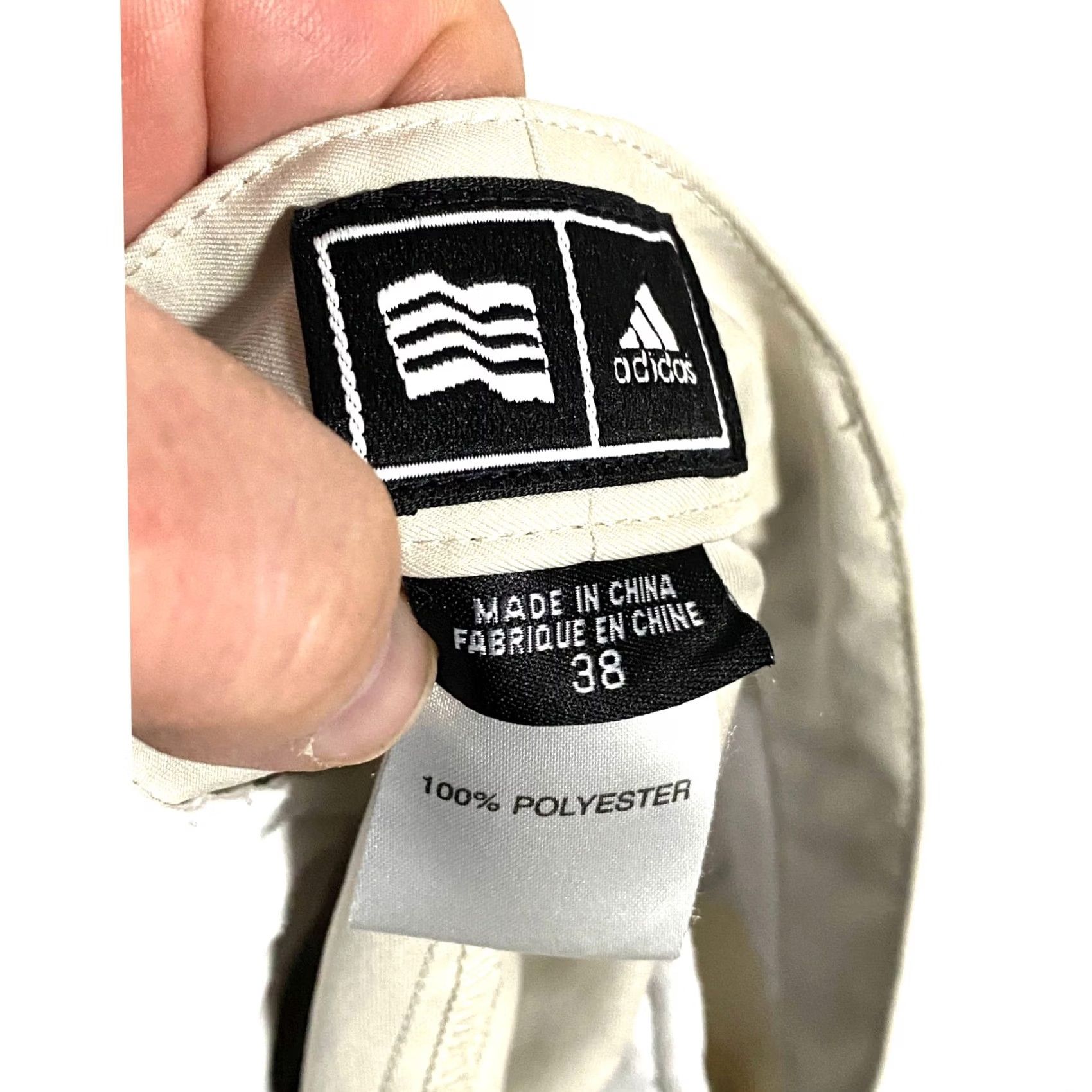 Adidas Adidas Performance 9" Golf Khaki Chino Shorts Mens 38 Athleisure Outdoors Summer Size US 38 / EU 54 - 6 Thumbnail