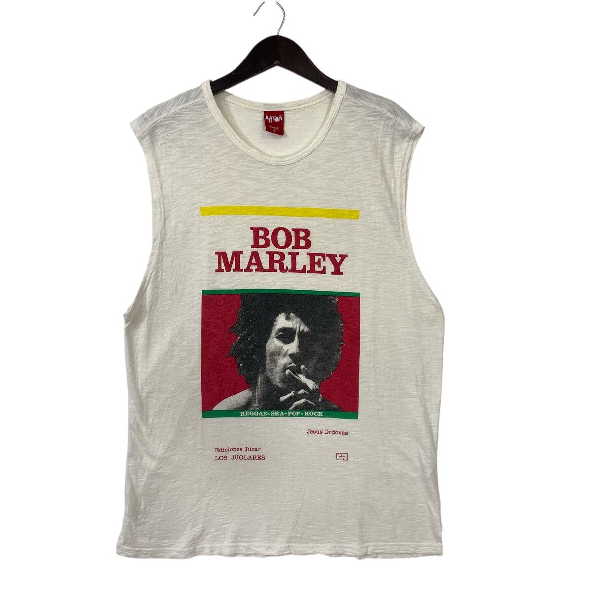 Band Tees 💥BOB MARLEY reggae ska sleeveless singlet shirt Size US L / EU 52-54 / 3 - 1 Thumbnail