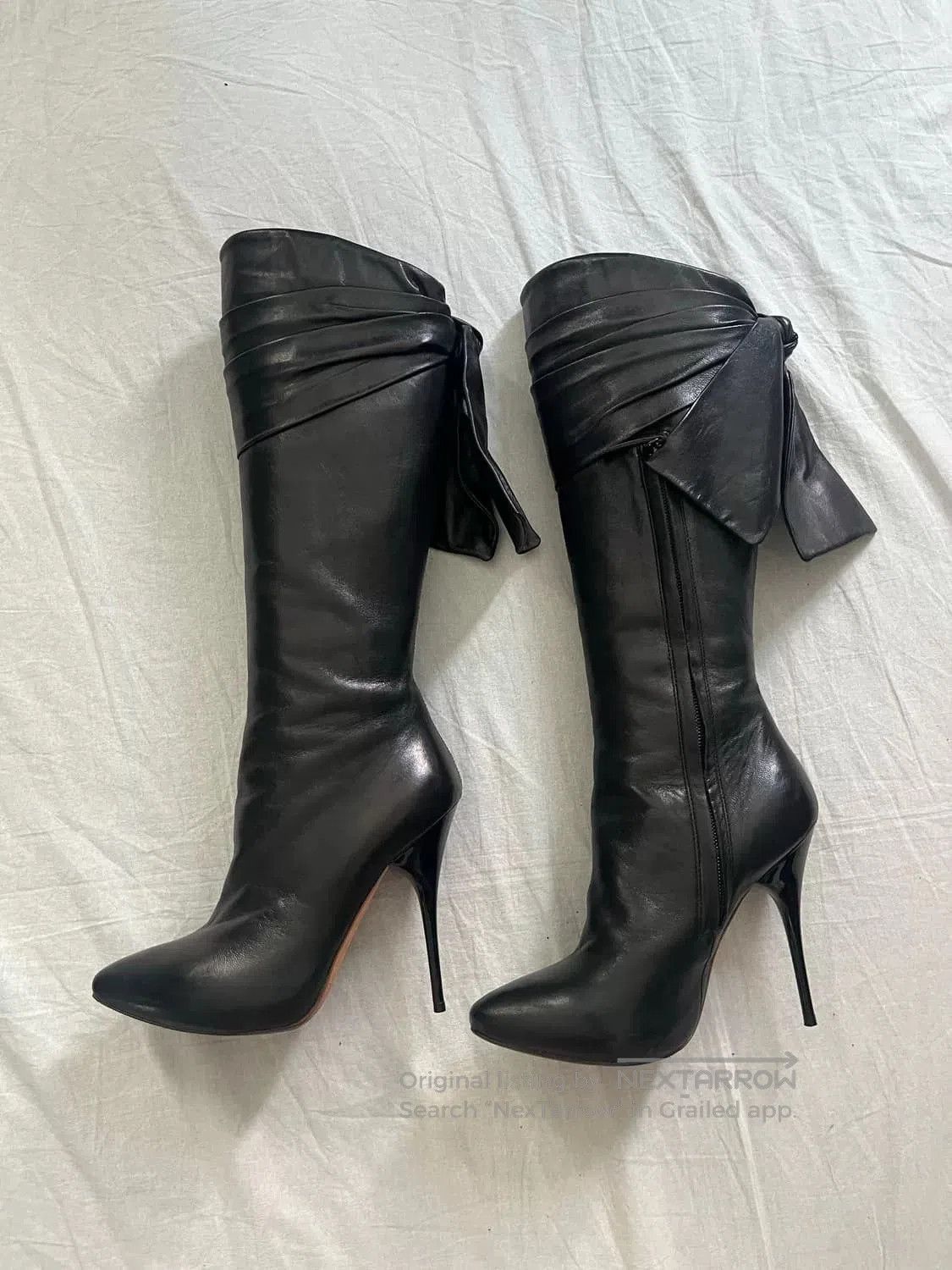 Alexander McQueen Alexander McQueen Mula Vintage Boots. Size US 5 / IT 35 - 1 Thumbnail