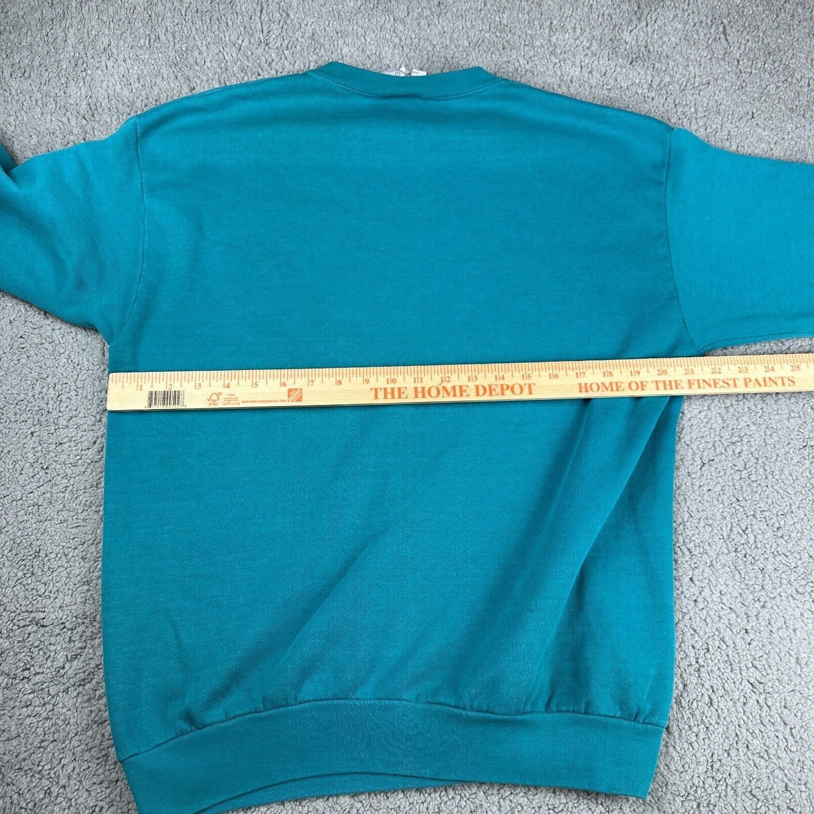 CSA Vintage CSA Blank Blue Sweater Sweatshirt Adult Men Size L Size US L / EU 52-54 / 3 - 5 Thumbnail