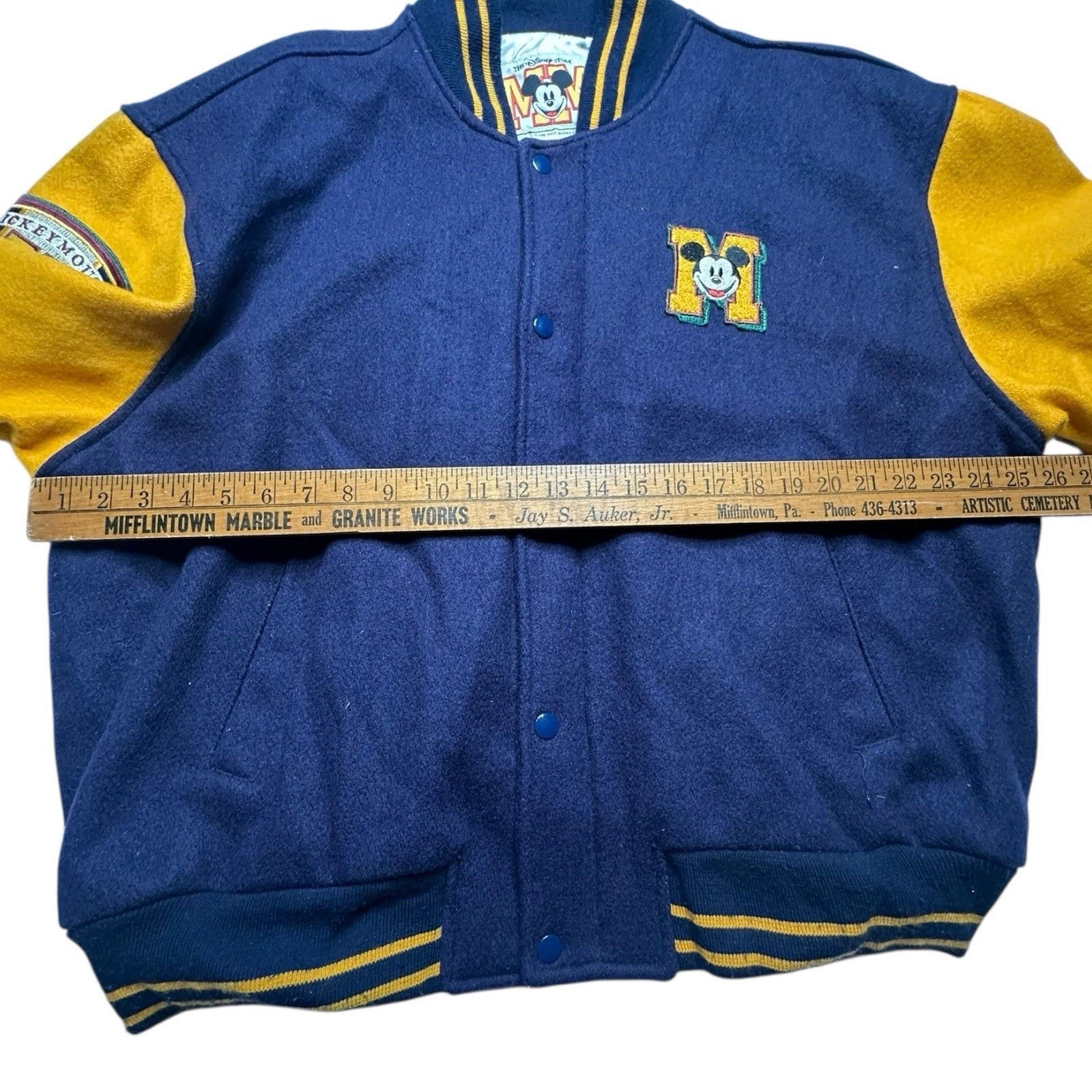 Disney VINTAGE Disney Wool Mickey Mouse Varsity Jacket Size XL Size US XL / EU 56 / 4 - 11 Thumbnail