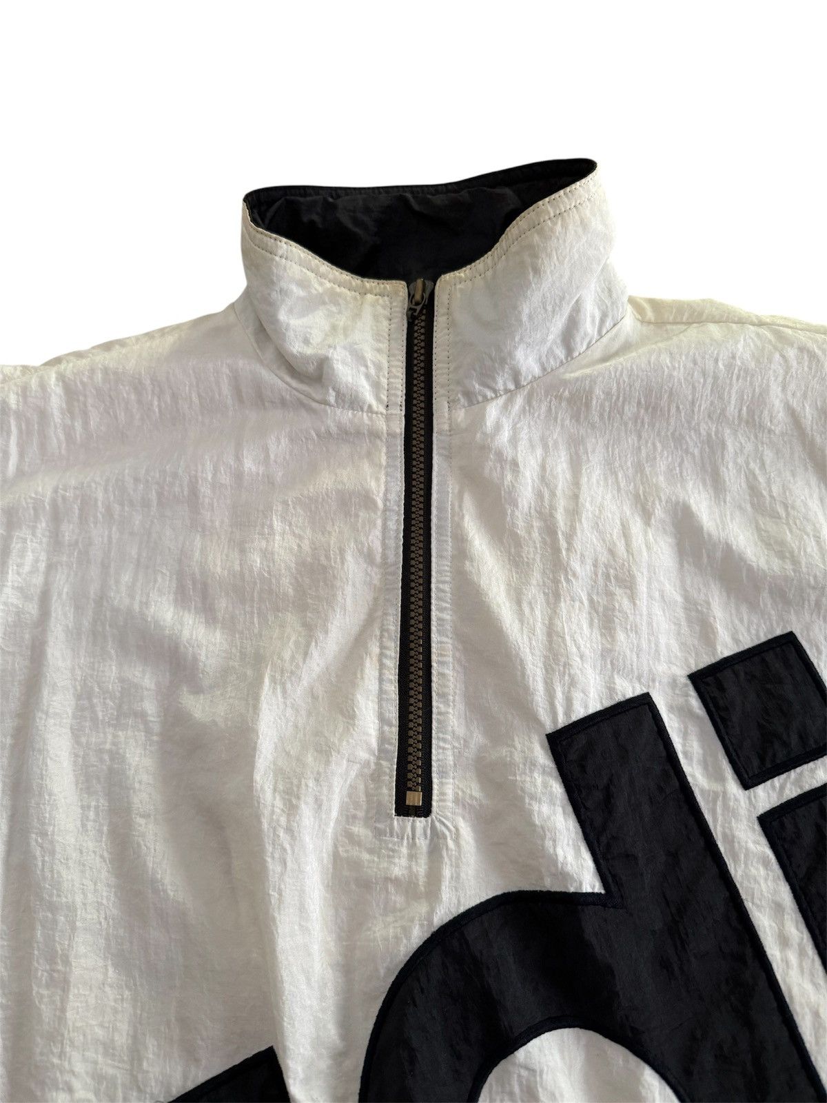 Adidas VINTAGE ADIDAS HALF ZIPPER JACKET Size US L / EU 52-54 / 3 - 4 Thumbnail