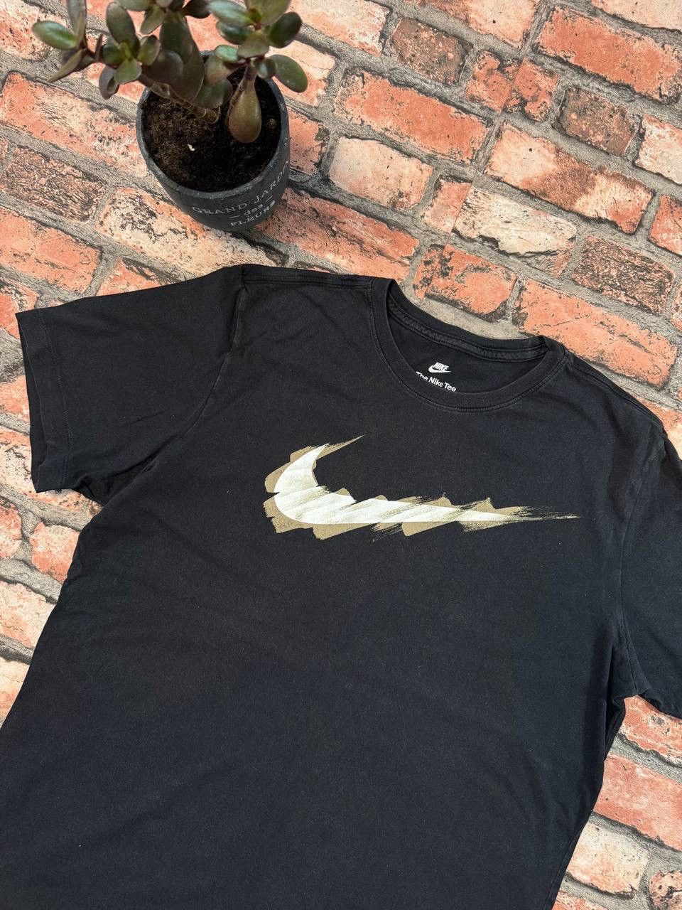 Nike × Vintage 90’s NIKE RARE CENTRAL SWOOSH Y2K LOGO RETRO TEE TSHIRT Size US L / EU 52-54 / 3 - 3 Thumbnail