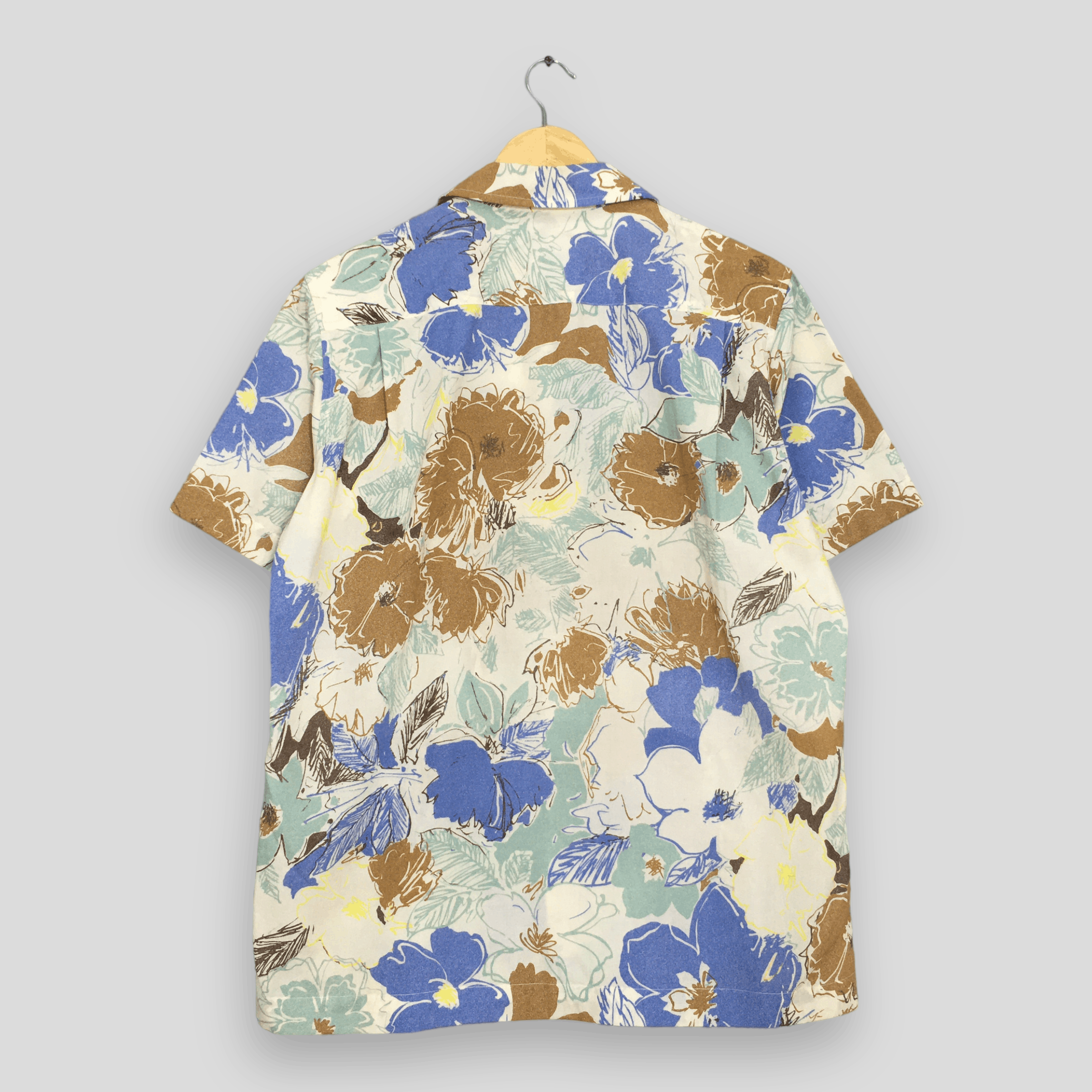 Helly Hansen Vintage 90s Helly Hansen Hawaiian Aloha Floral Shirt Medium Size US M / EU 48-50 / 2 - 7 Thumbnail