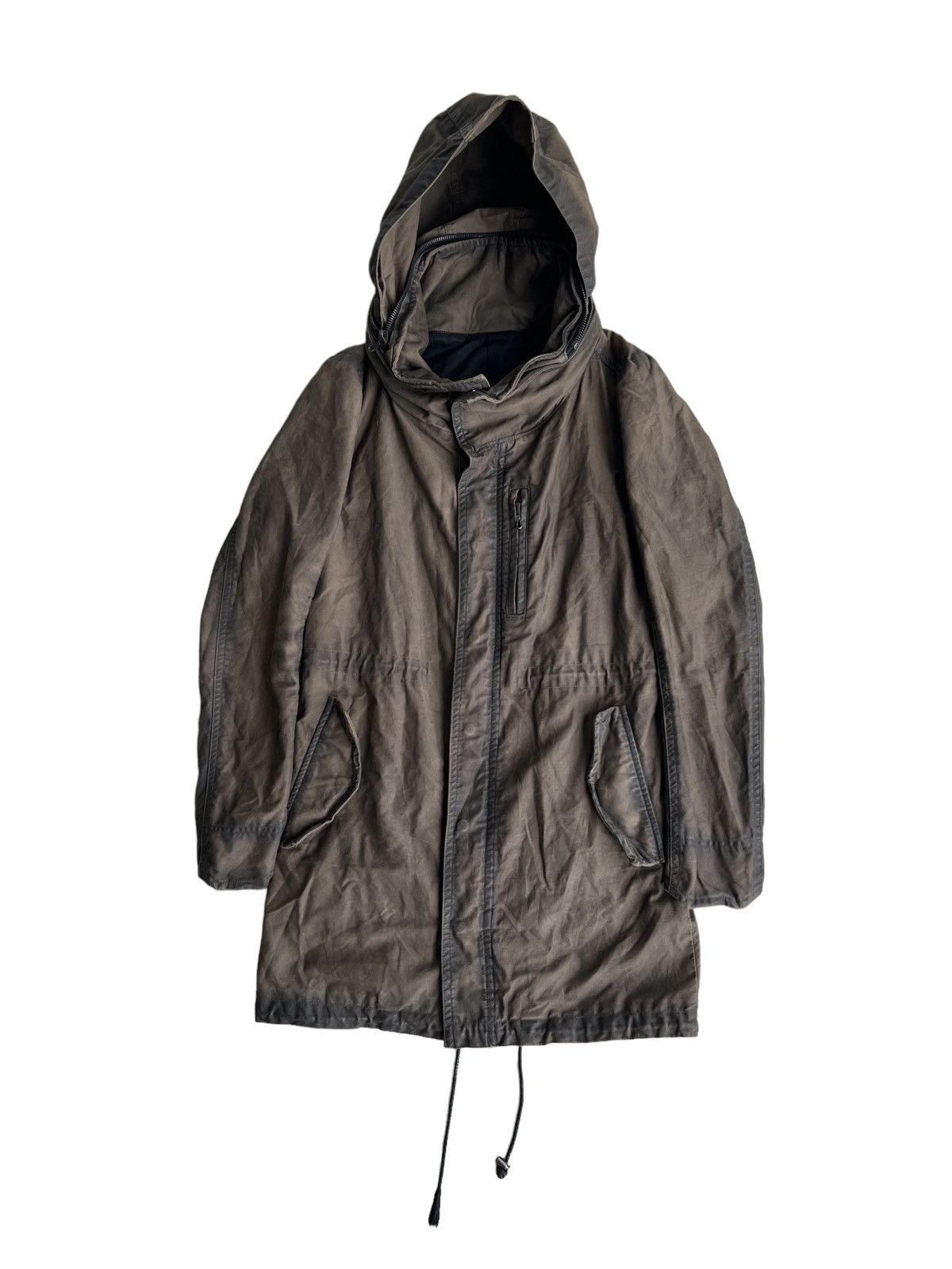 Shellac Y2K Shellac 🇯🇵 Waxed Cotton Post Apocalypse Bono Parka Jacket Size US M / EU 48-50 / 2 - 1 Thumbnail