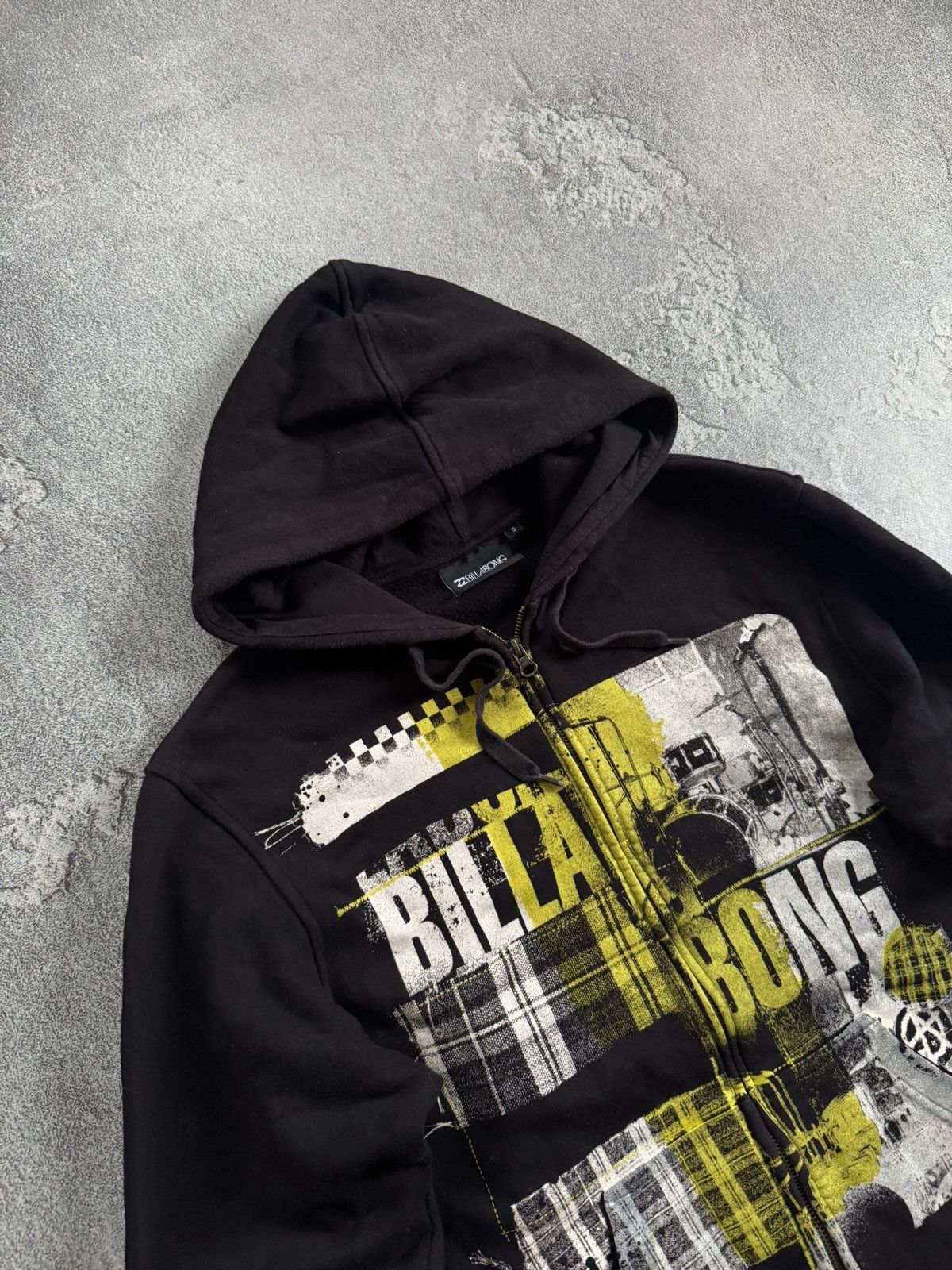Billabong Billabong S/size zip big logo hoodie hooded sweatshirt surf Size US S / EU 44-46 / 1 - 2 Thumbnail