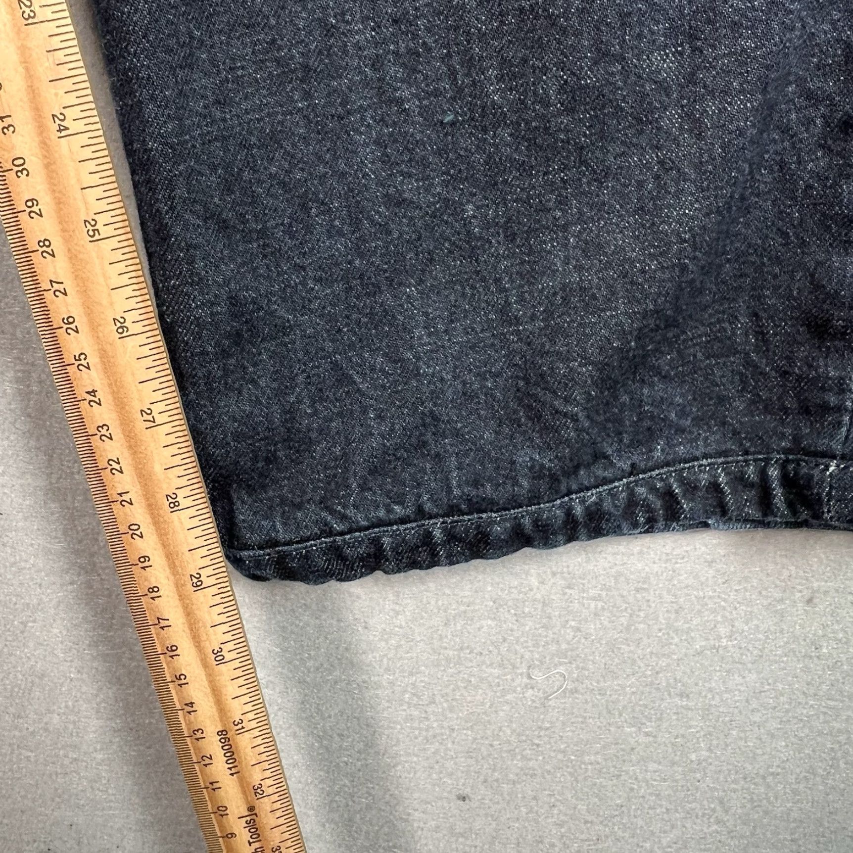 Zara VINTAGE Zara Jeans 34 x 29 Blue Dark Wash Denim Straight Womens Size 24" / US 00 / IT 34 - 4 Thumbnail
