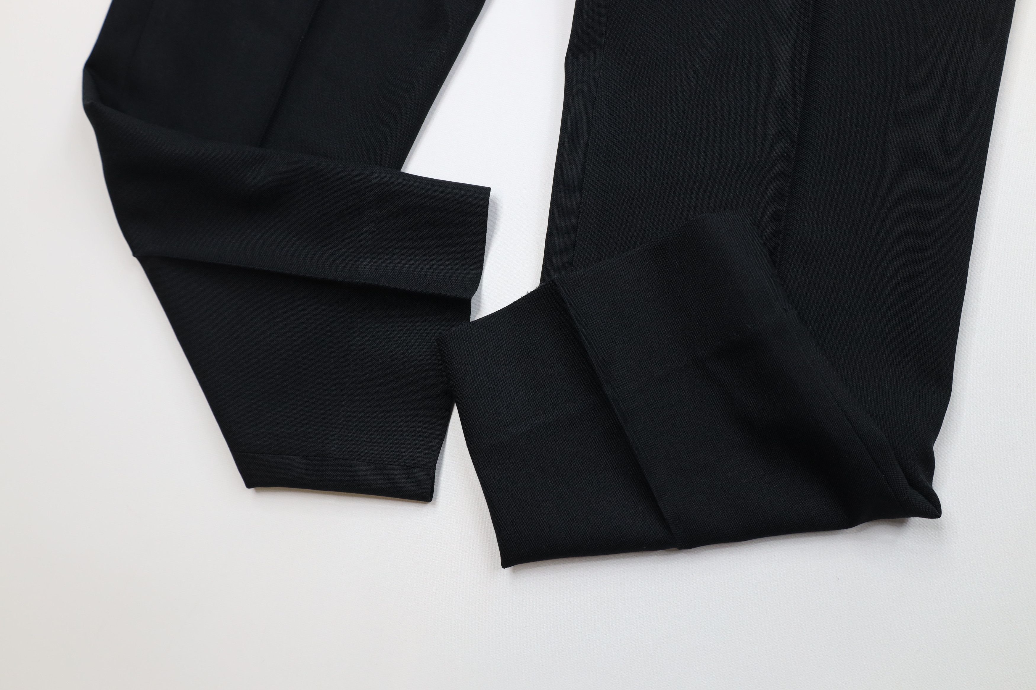 Vintage Vintage 70s Streetwear Flared Chino Pants Trousers Black USA Size US 38 / EU 54 - 5 Thumbnail