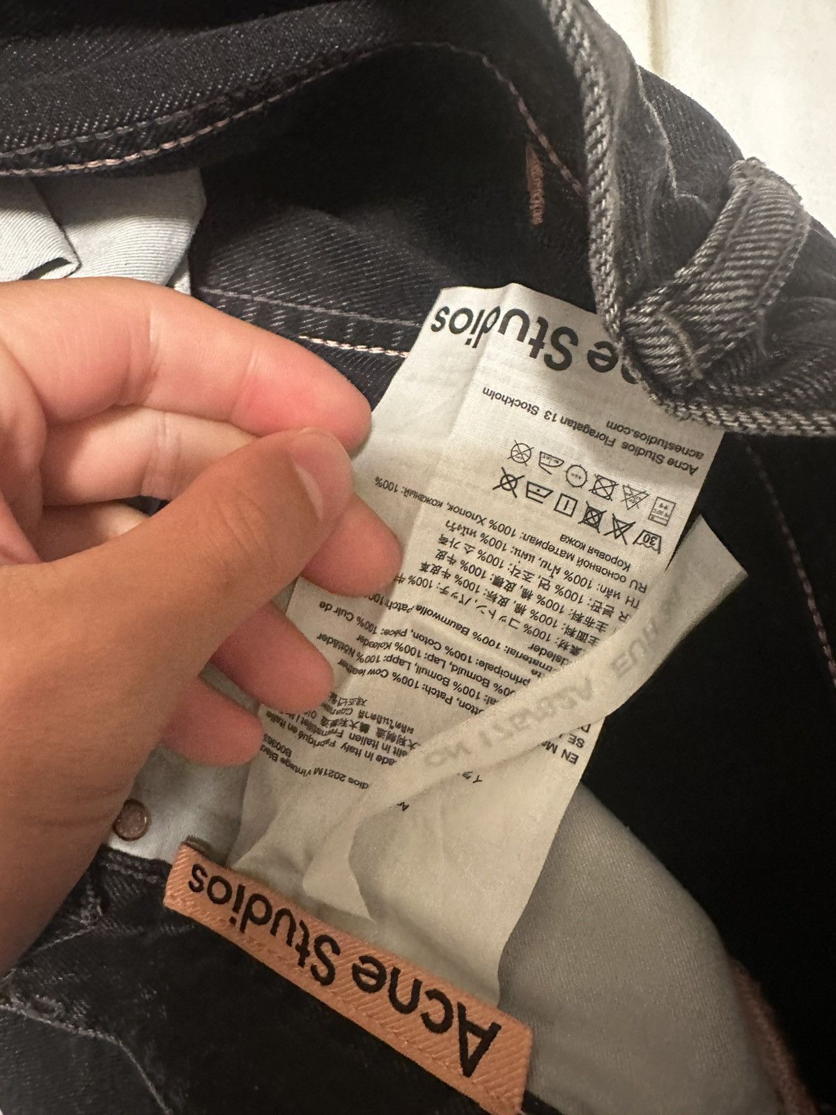 Acne Studios Acne Studios 2021m Vintage Black Size US 30 / EU 46 - 5 Thumbnail