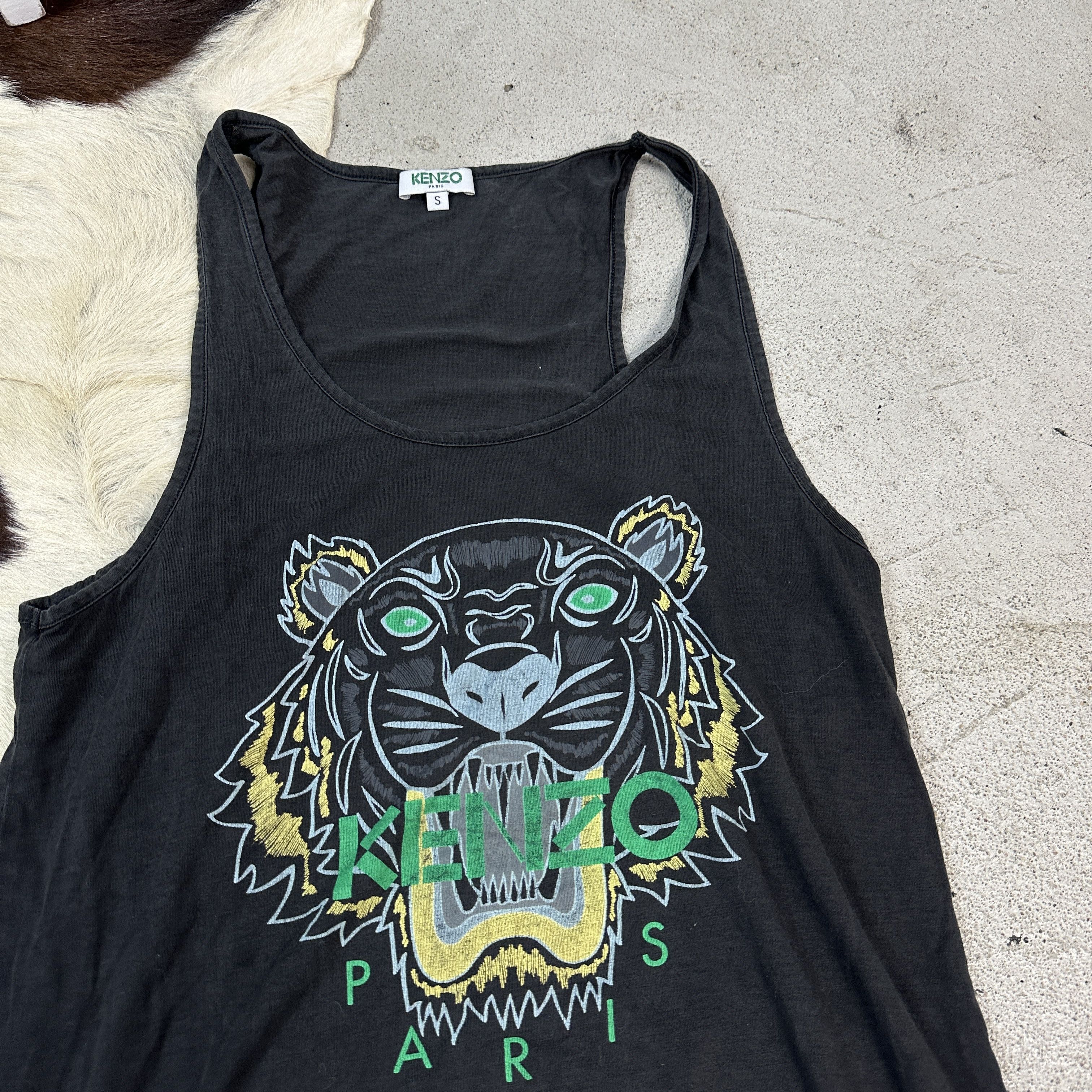Kenzo × Vintage Vintage Avant Garde Archive Y2K Tanktop Kenzo Size S / US 4 / IT 40 - 2 Thumbnail