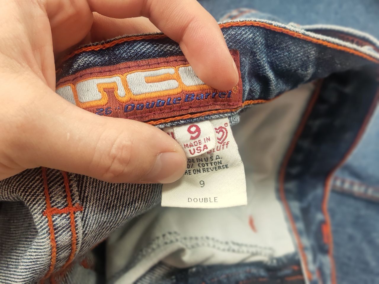 JNCO Rare Vintage 90's Jnco Girlie‎ Double Barrel Wide Leg Jeans Size US 29 - 15 Thumbnail